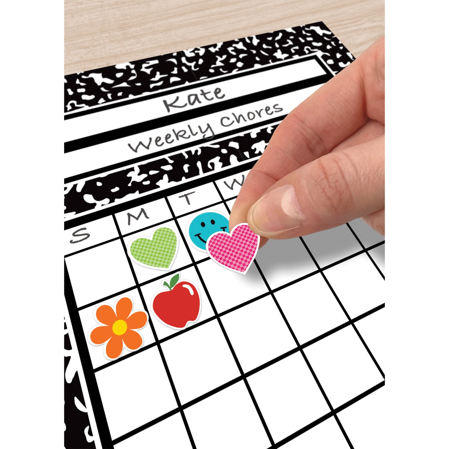 Teacher Created Resources Mini Stickers, Cool for School, 378 Per Pack, 12 Packs - Image 5