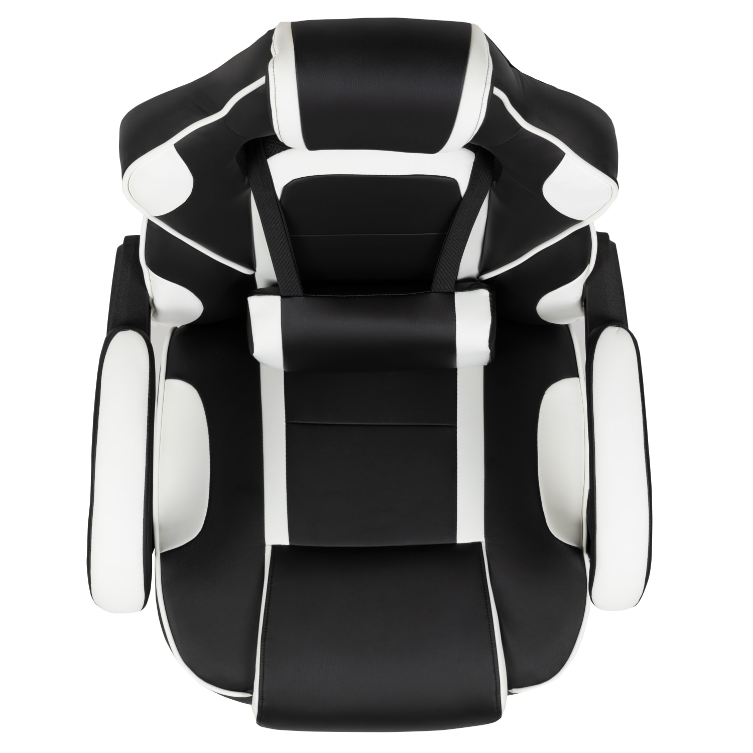 Flash Furniture X40 Gaming Chair With Fully Reclining Back And Arms WhiteBlack PopularChairscom Flash Furniture X40 Gaming Chair With Fully Reclining Back And Arms WhiteBlack PopularChairscom