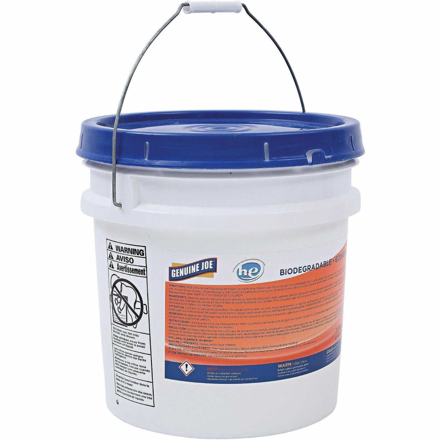Genuine Joe Economical Powdered Laundry Detergent Powder, 640 Oz Bottle - Image 4