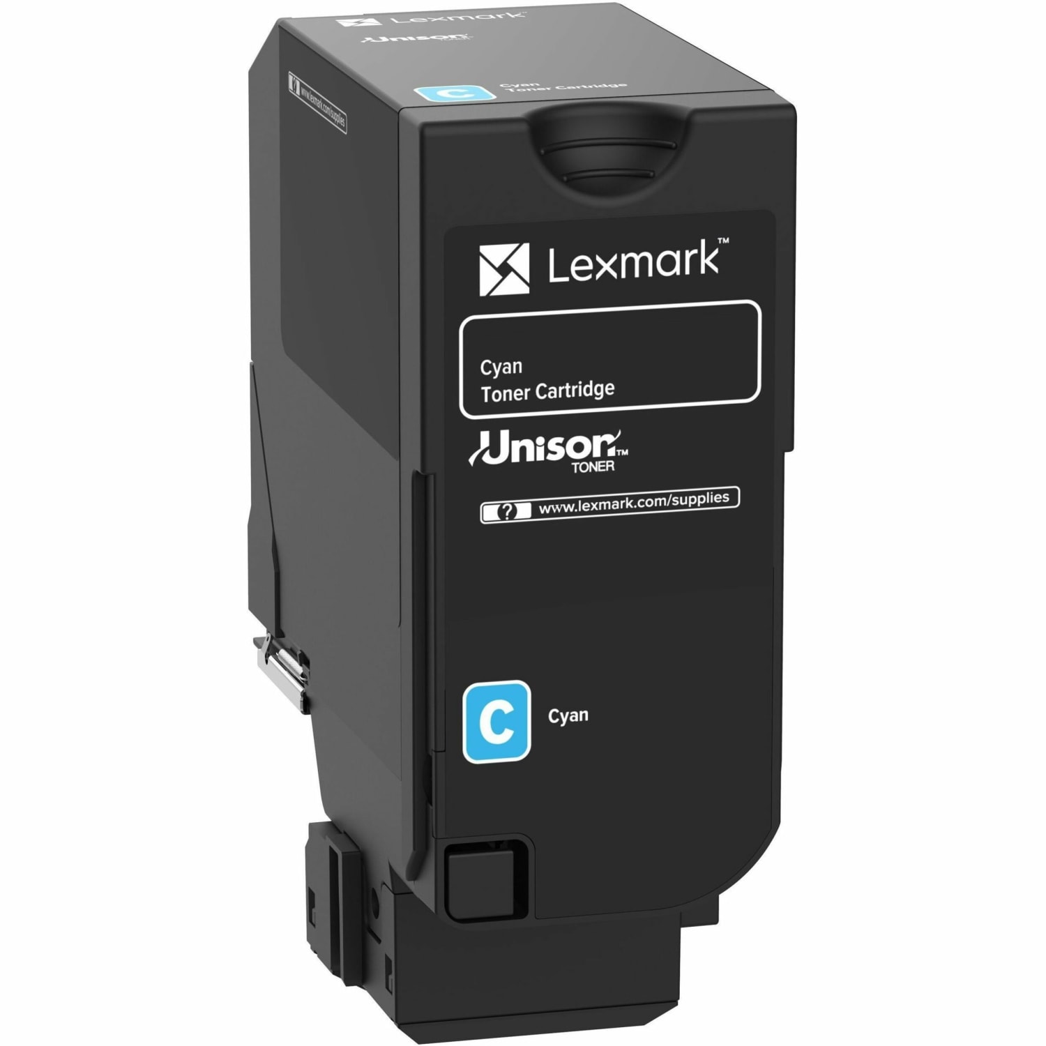 Lexmark CS735 Cyan High-Yield Laser Toner Cartridge, 71C0XCG - Image 3