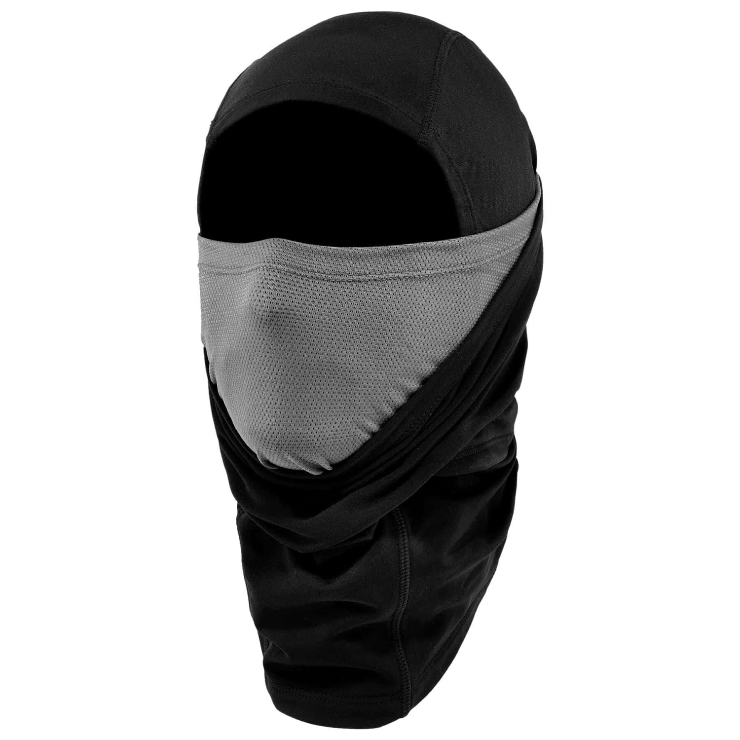 Ergodyne N-Ferno 6844 Dual-Layer Balaclava Face Mask, One Size, Black - Image 4