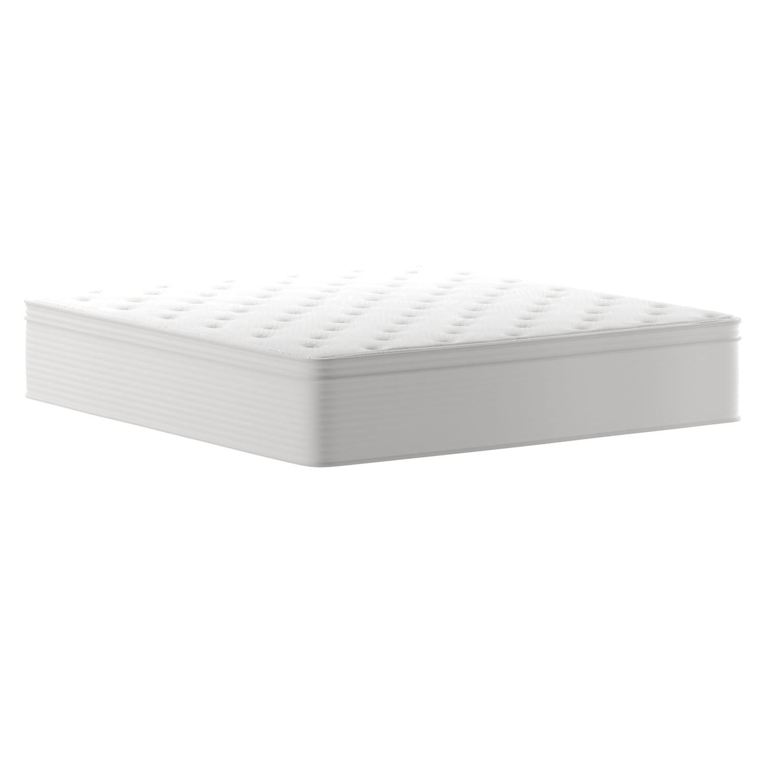 Flash Furniture Vista Hospitality-Grade Commercial Mattress In A Box, King Size, White - Image 3
