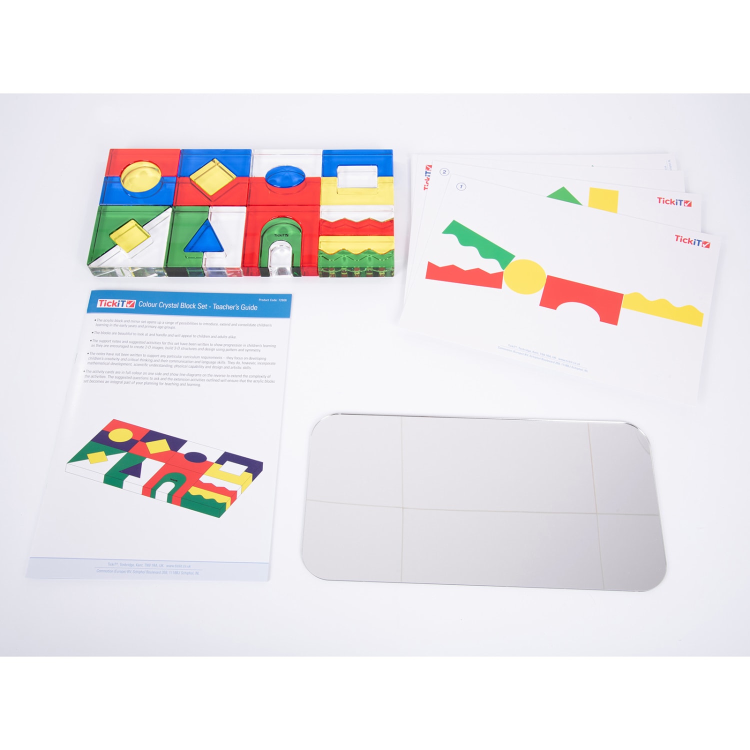 Tickit Color Crystal Block Set, Set Of 25 - Image 5