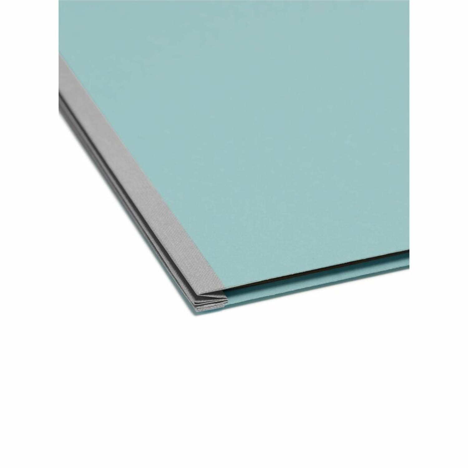 Smead Classification Folders, Top-Tab With SafeSHIELD Coated Fasteners, 3 Dividers, 3in Expansion, Legal Size, 50% Recycled, Blue, Box Of 10 - Image 5