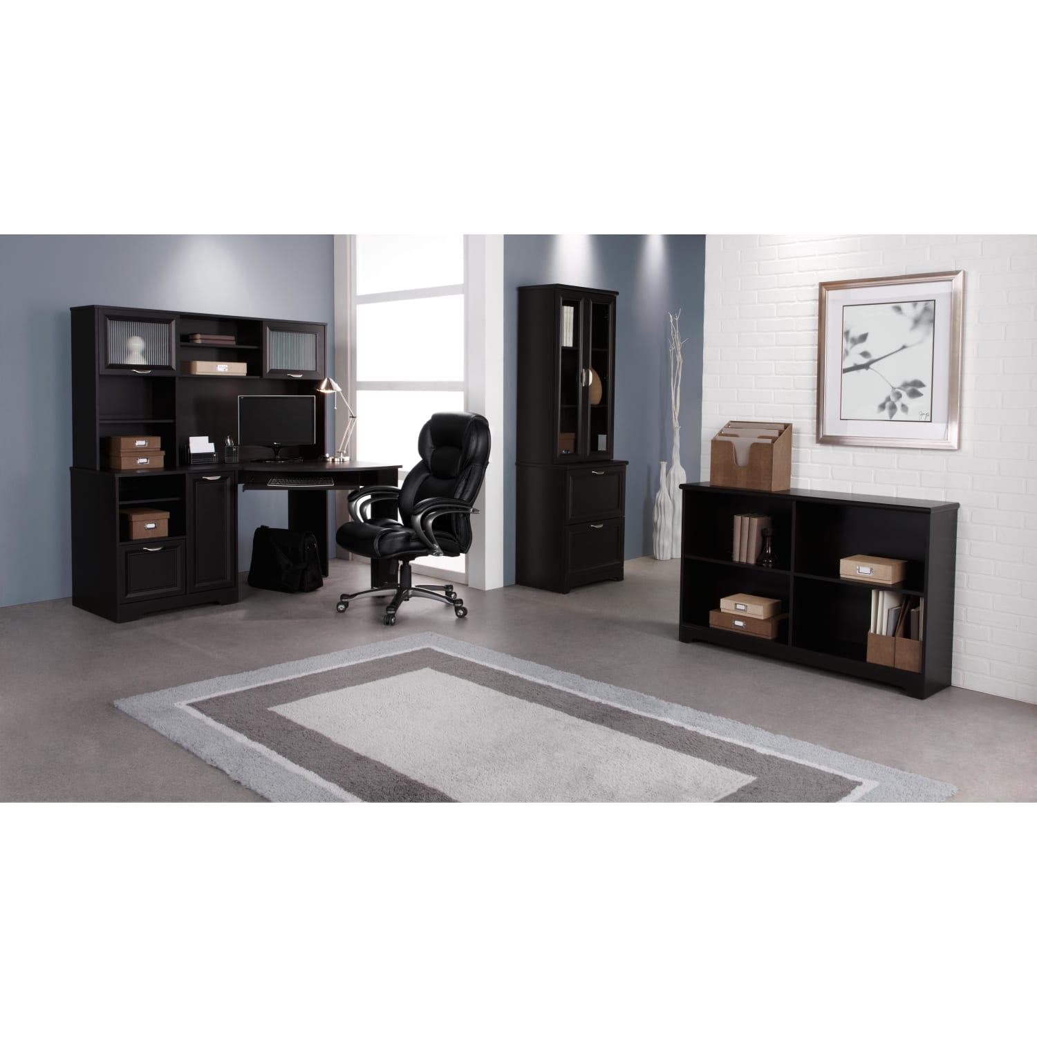 Realspace Magellan 60W Corner Desk Espresso PopularChairscom Realspace Magellan 60W Corner Desk Espresso PopularChairscom