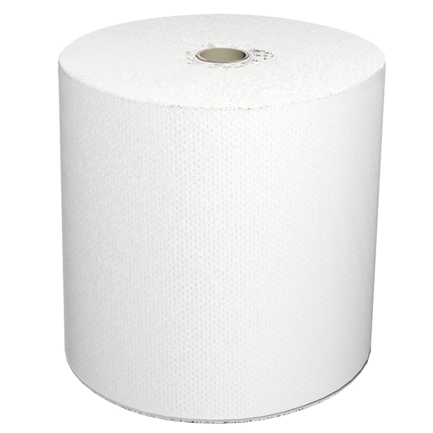 LoCor Mid-Premium 1-Ply Hardwound Paper Towels, 800ft Per Roll, Pack Of 6 Rolls - Image 3