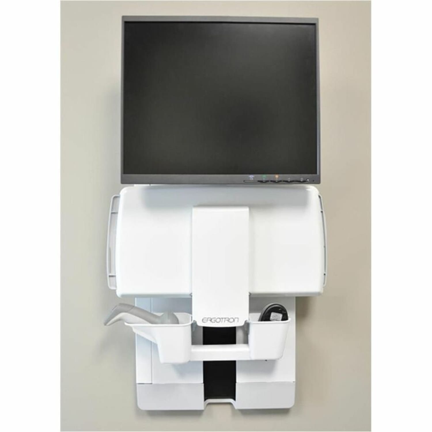 Ergotron StyleView 60-609-216 Lift for Flat Panel Display, Keyboard, Monitor - White - 24in Screen Support - 33 lb Load Capacity - 75 x 75, 100 x 100 - VESA Mount Compatible - Steel - Image 5