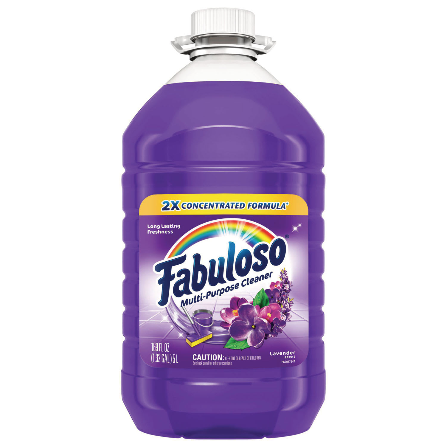 Fabuloso Multi-use Cleaner, Lavender Scent, 169 oz Bottle, 3/Carton - Image 3