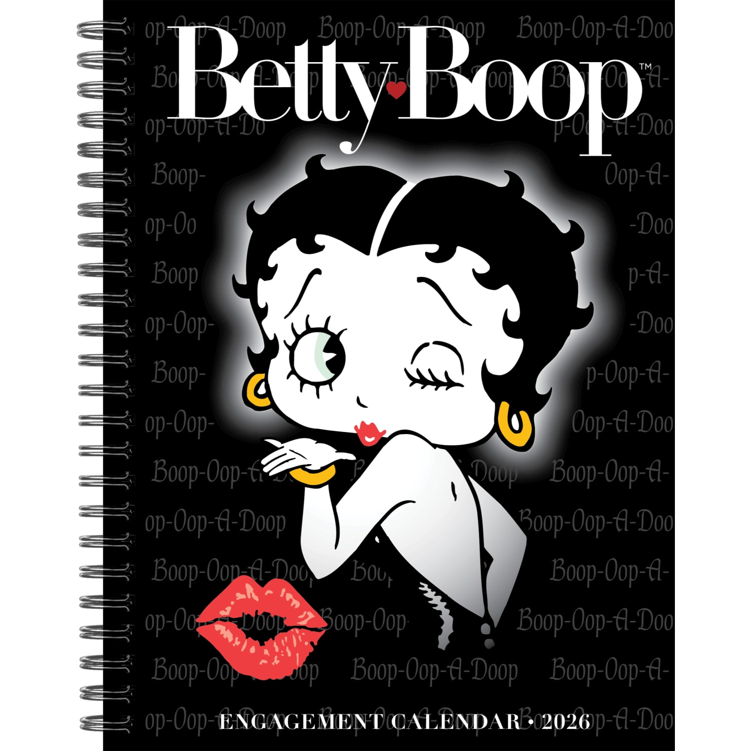 2026 Willow Creek Press Weekly Engagement Calendar, 6-1/2in x 8-1/2in, Betty Boop, January To December, 54581