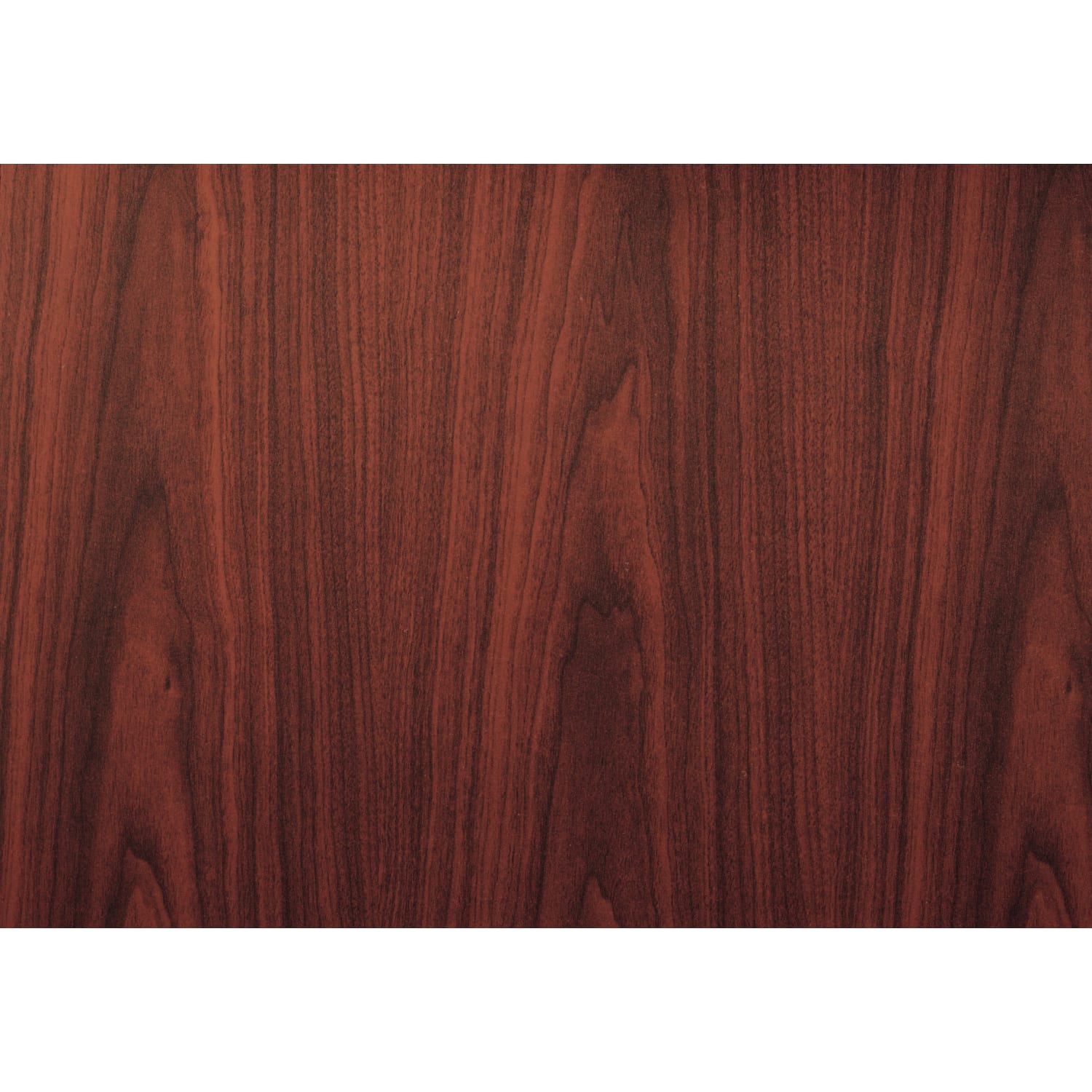 Boss Office Products 95inW Wood Race Track Conference Table, Mahogany - Image 3