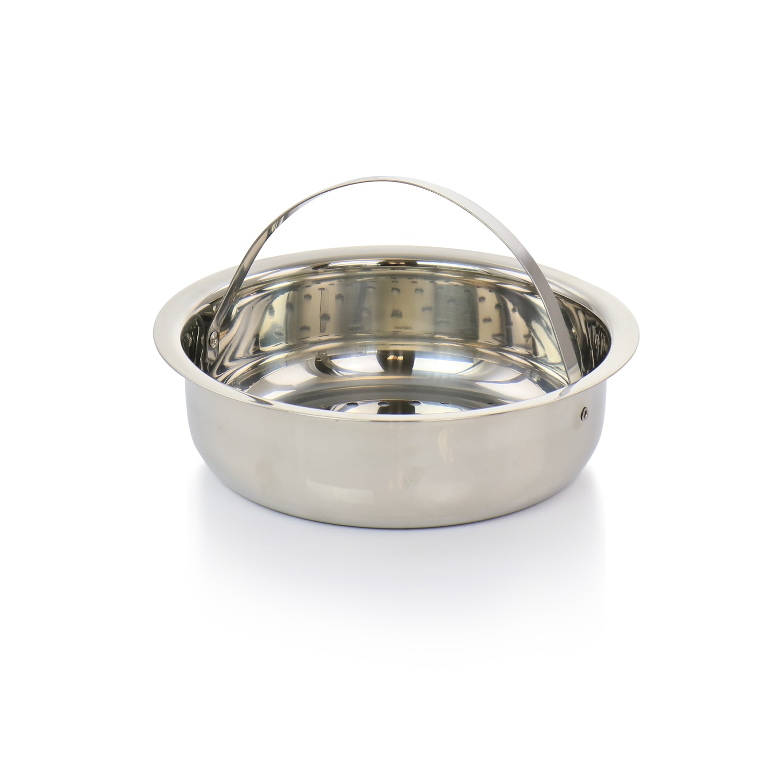 Oster Sangerfield 4-Piece 5-Quart Stainless Steel Pasta Pot, Silver - Image 3