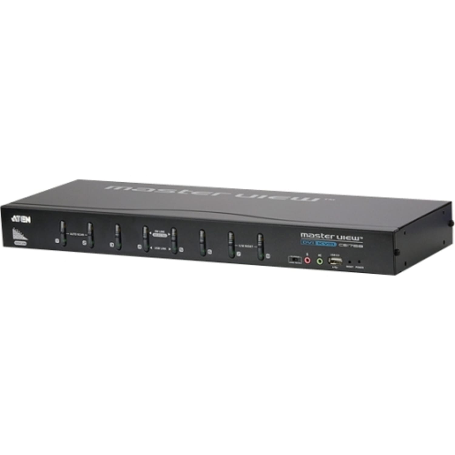 ATEN KVM Switch-TAA Compliant - 8 Computer(s) - QXGA - 2048 x 1536 - 9 x DVI1 x VGA - Image 3