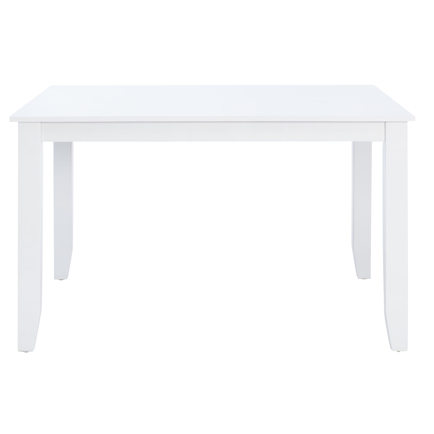 Powell Atwood Rectangle Dining Table, 30inH x 48inW x 36inD, White - Image 3