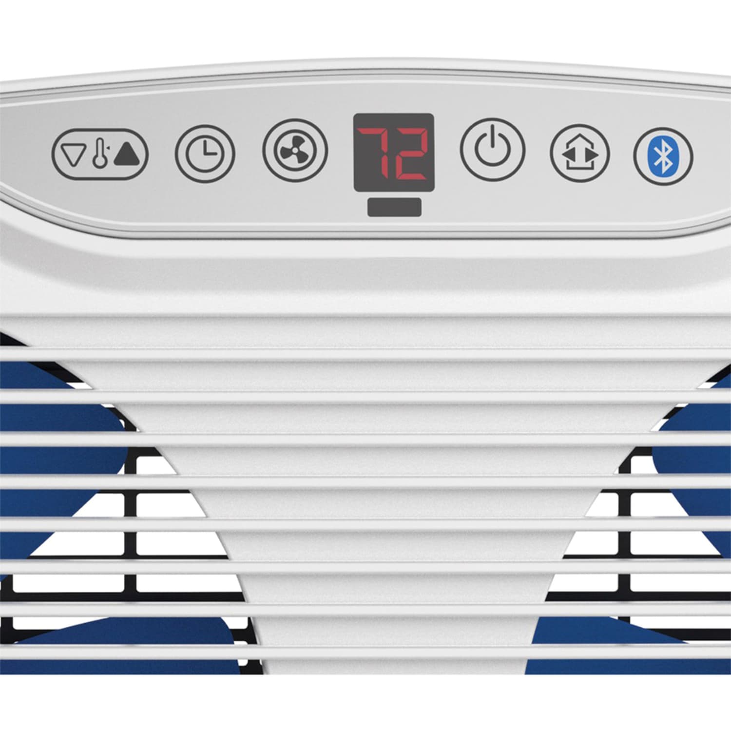 Lasko Electrically Reversible Twin Window Fan with Bluetooth, 3 Speed, Thermostat, Reverse Airflow, Timer, Bluetooth, 10.2inH x 21.7inW x - Image 5