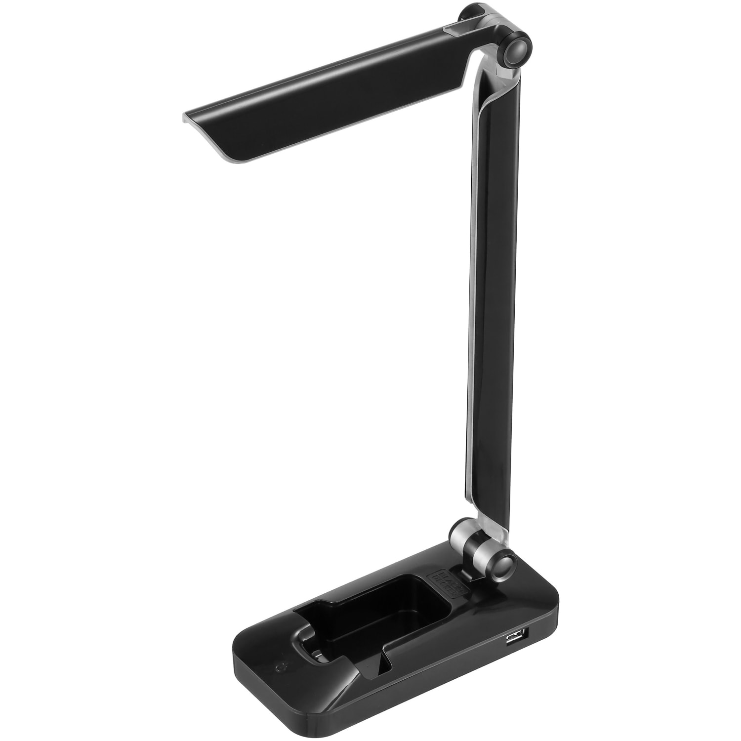 BLACK+DECKER PureOptics Verve Folding LED Desk Lamp, Adjustable, 16inH, Black - Image 3