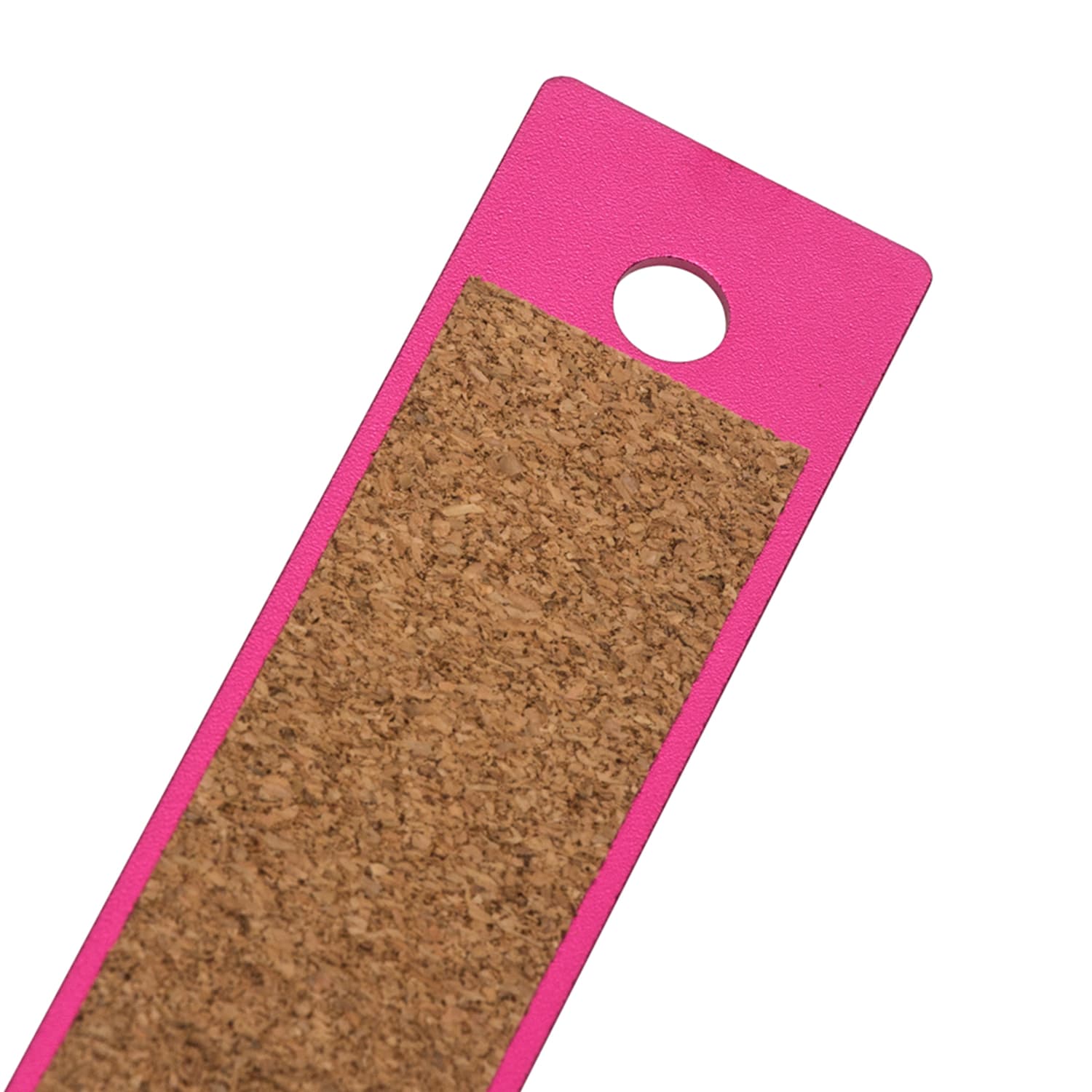 JAM Paper Non-Skid Stainless-Steel Ruler, 12in, Fuchsia Pink - Image 4