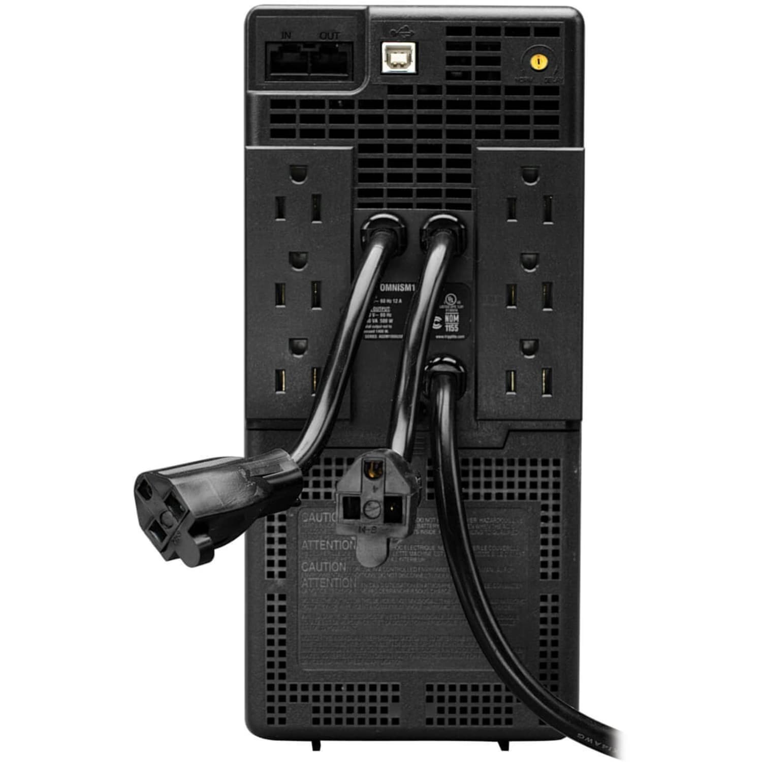 Tripp Lite OMNIVS1000 1000VA UPS Omni VS Tower Line-Interactive, 8 Outlets - Image 3