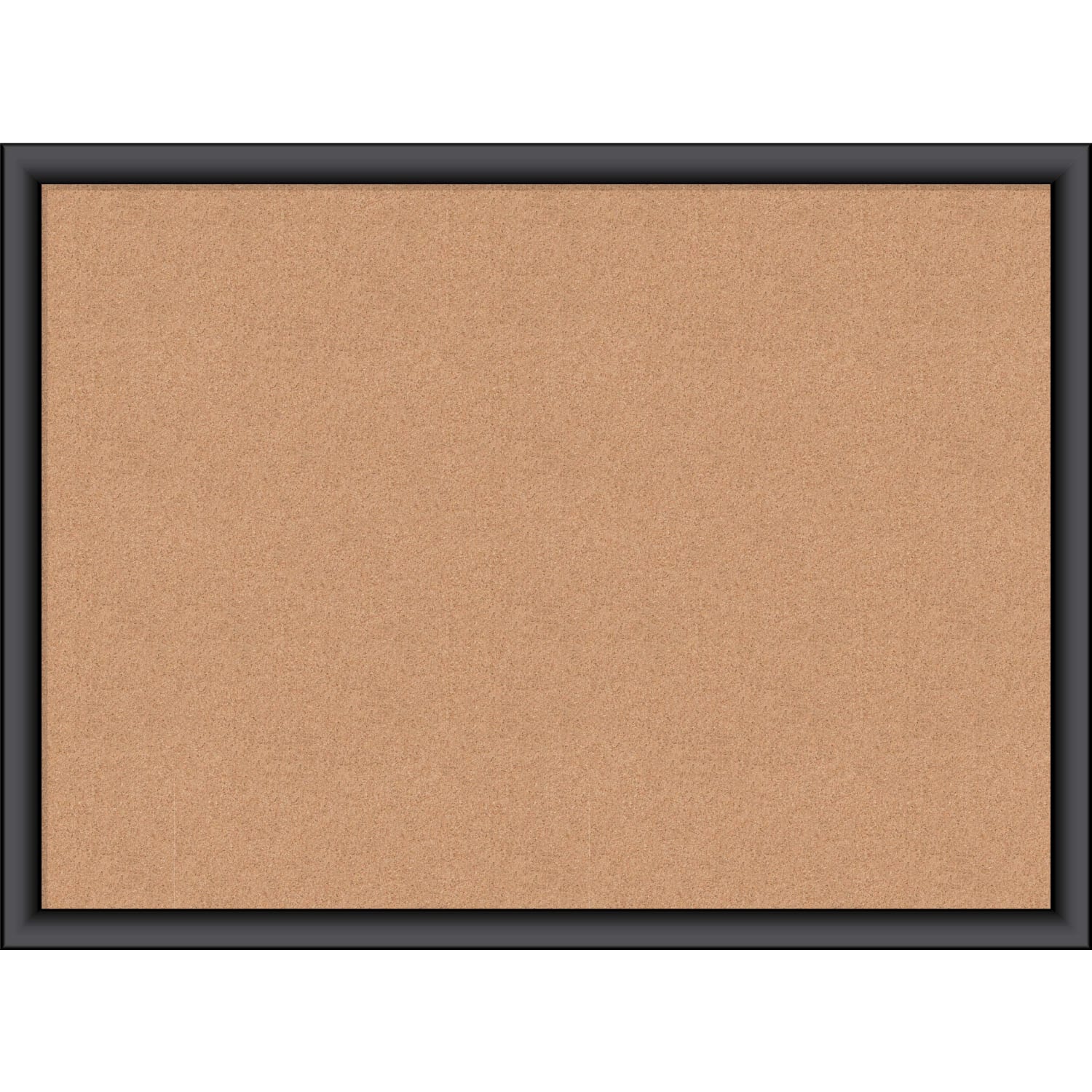 U Brands Cork Bulletin Board, 24in X 18in, Black Wood Frame, Actual Size 23in X 17in (026U00-01) - Image 3