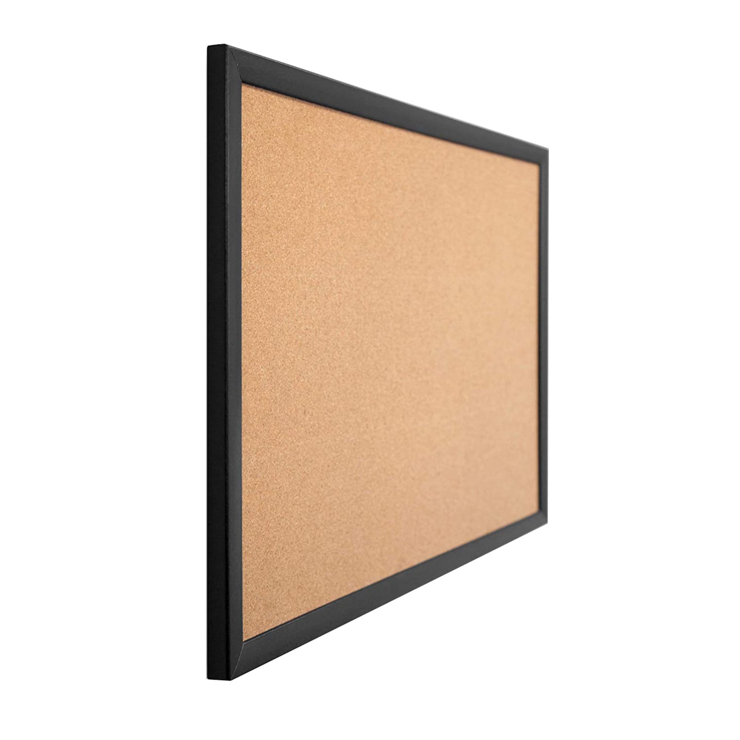 U Brands Cork Bulletin Board, 24in X 18in, Black Wood Frame, Actual Size 23in X 17in (026U00-01) - Image 5