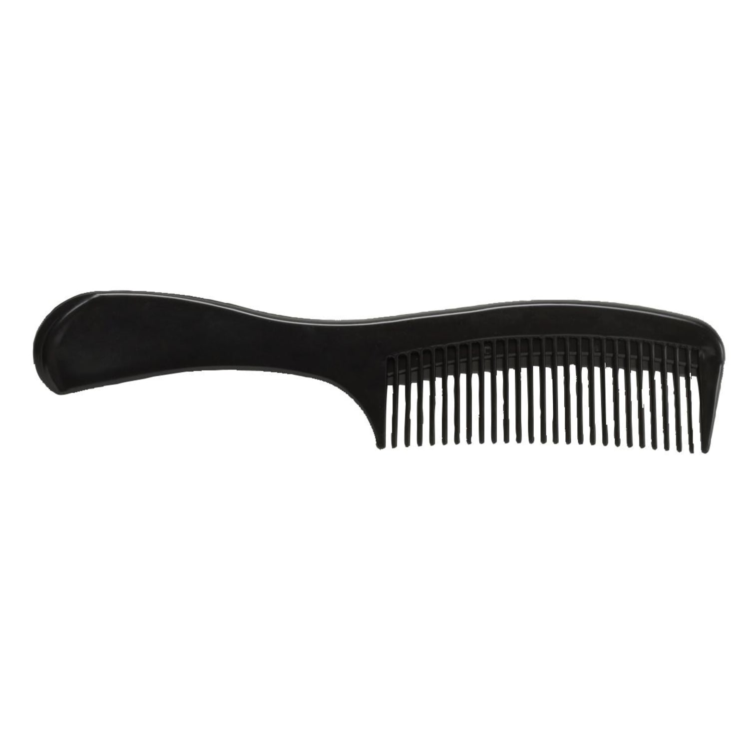 Medline Large-Tooth Handled Combs, Black, Pack Of 144
