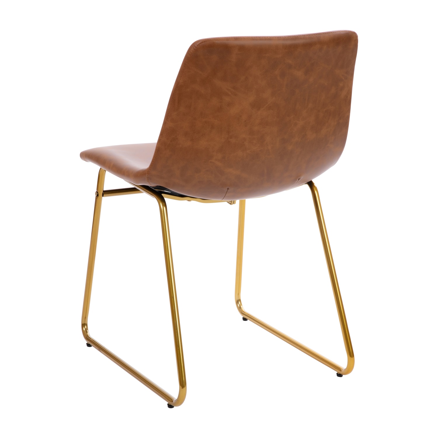 Flash Furniture Commercial Grade Dining Chairs, Light Brown/Gold, Set Of 2 Chairs - Image 8