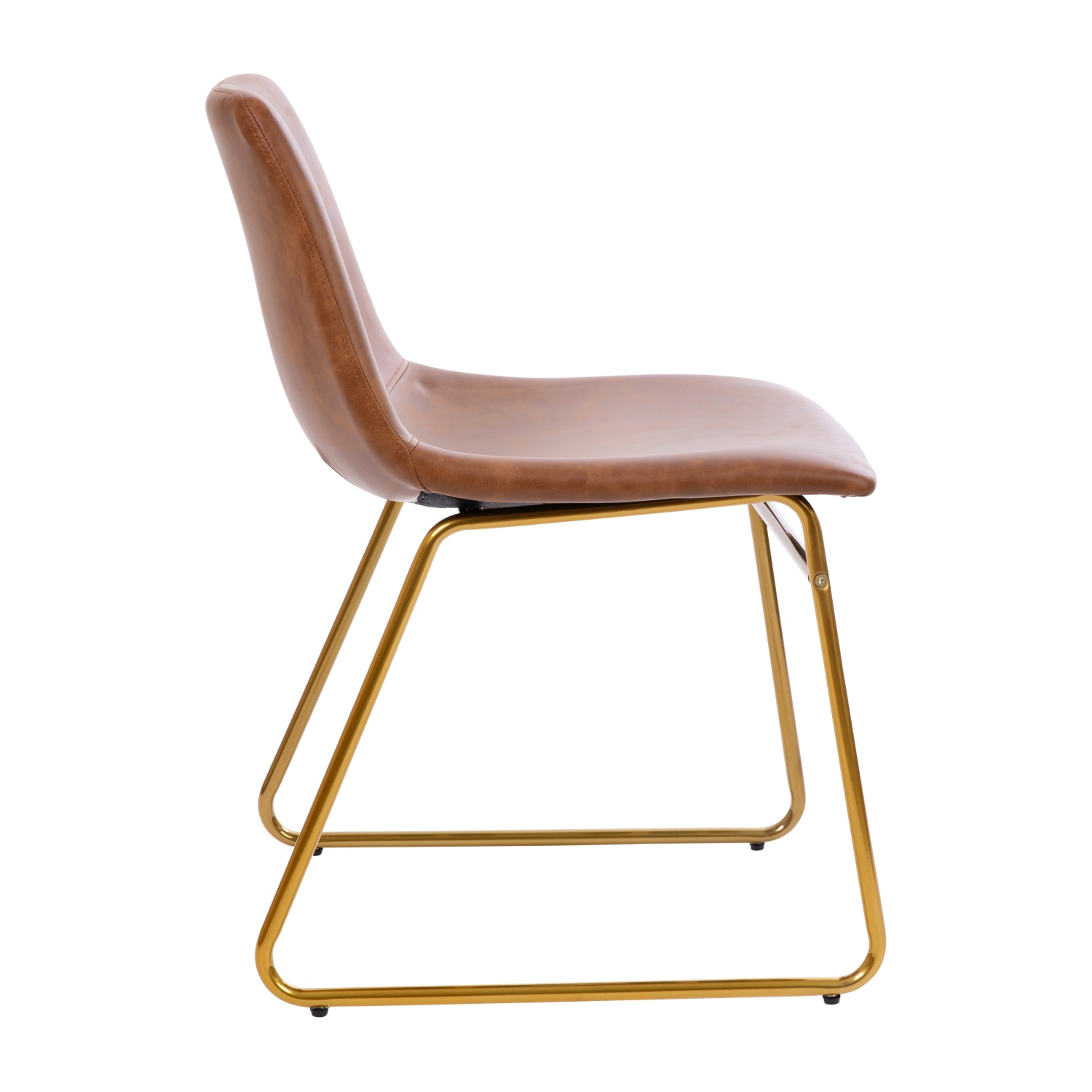 Flash Furniture Commercial Grade Dining Chairs, Light Brown/Gold, Set Of 2 Chairs - Image 11