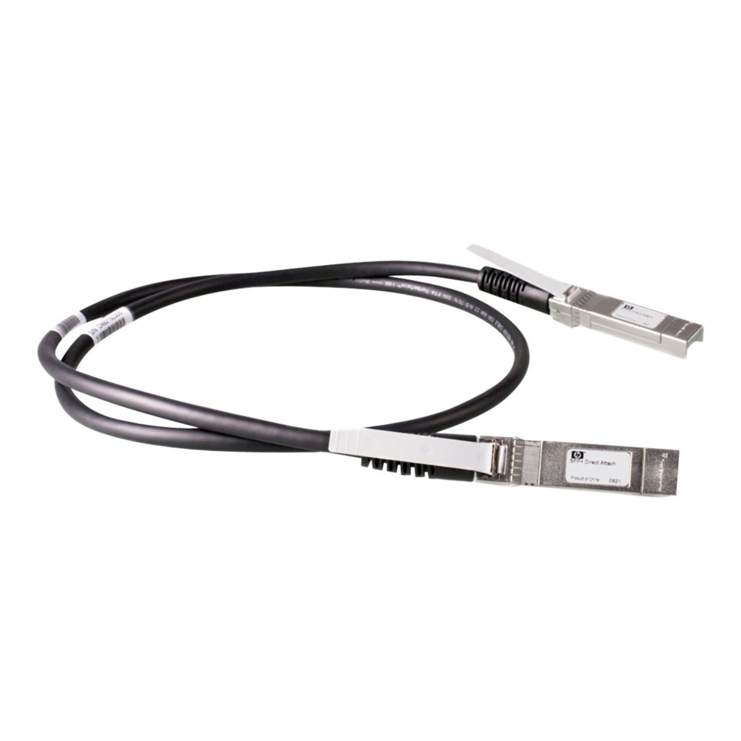 HPE X240 Direct Attach Cable - Network cable - SFP+ to SFP+ - 4 ft - for Edgeline e920; FlexFabric 12902; ProLiant e910t 2U; SimpliVity 380 Gen10, 380 Gen9