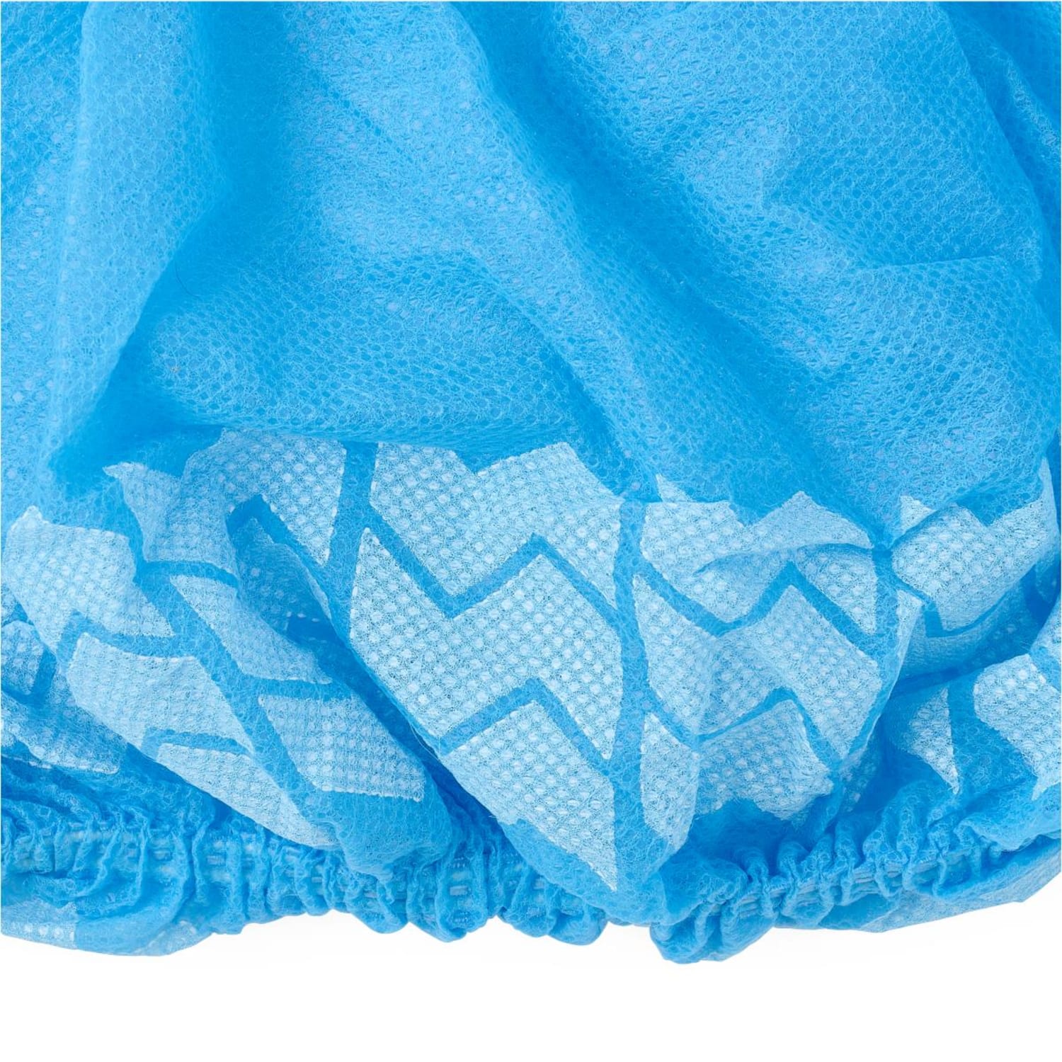 Medline Spun Polypropylene Nonskid Shoe Covers, XL, Blue, Case Of 200 Covers - Image 4