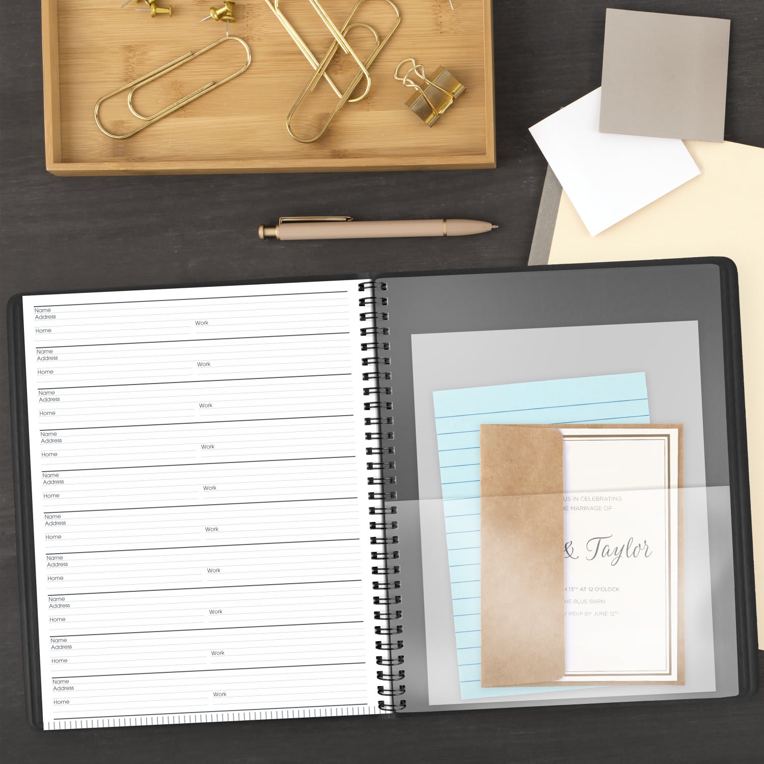 AT-A-GLANCE 2027 Monthly Planner, Black, Large, 8in x 10in - Image 5