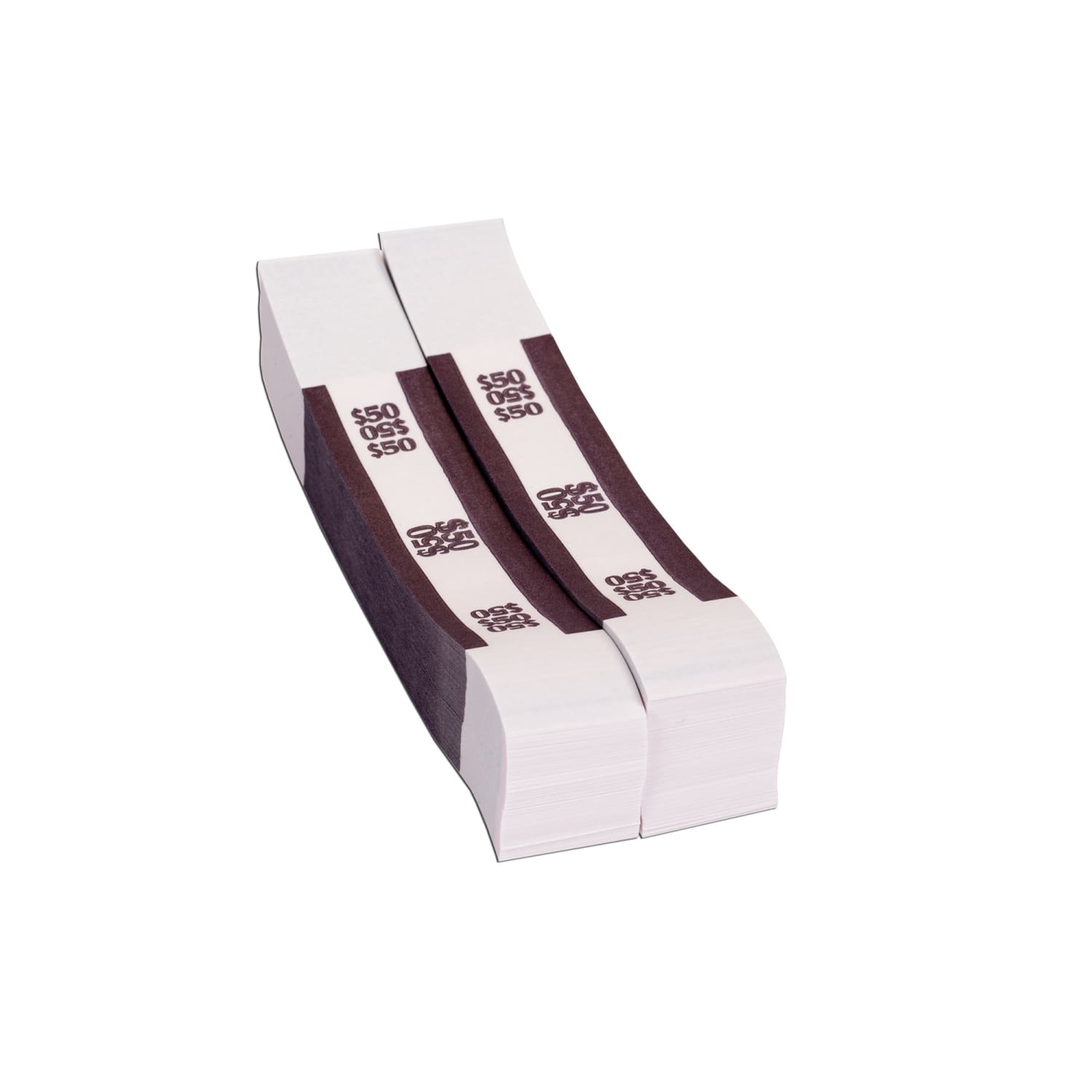 Currency Straps, Deep Purple, $50.00, Pack Of 1,000 - Image 4