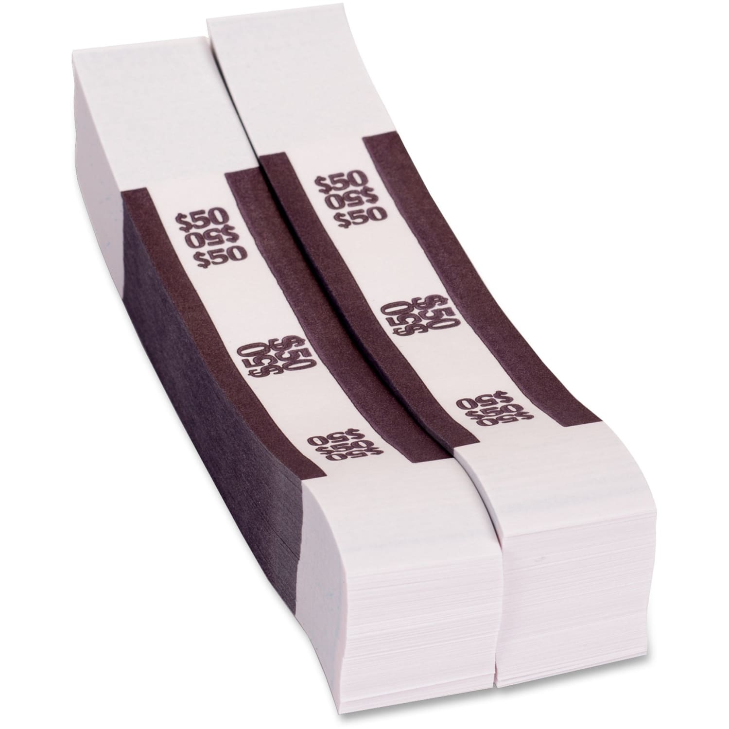 Currency Straps, Deep Purple, $50.00, Pack Of 1,000 - Image 5