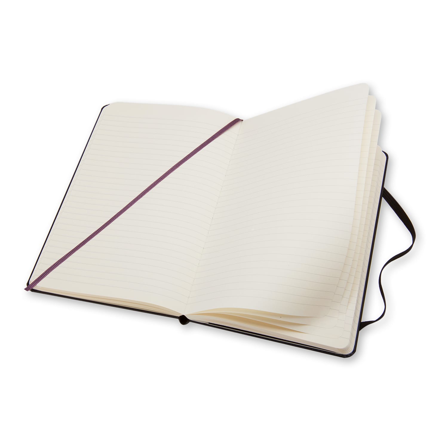 Moleskine Classic Hard Cover Notebook, 5in x 8-1/4in, Ruled, 240 Pages, Black - Image 5