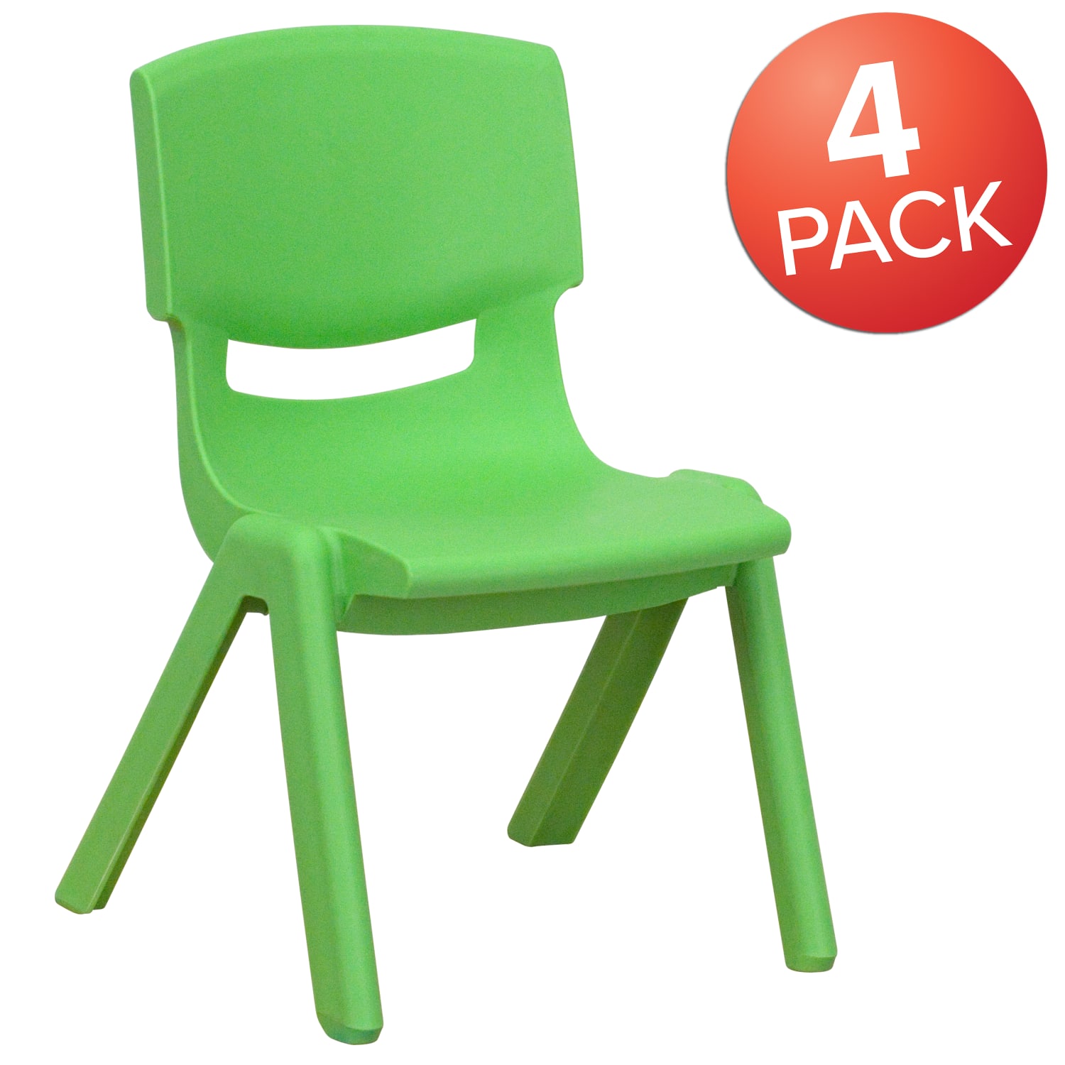 Flash Furniture Plastic Stackable School Chairs With 1012in Seat Height Green Set Of 4 Chairs PopularChairscom Flash Furniture Plastic Stackable School Chairs With 10 12in Seat Height Green Set Of 4 Chairs PopularChairscom