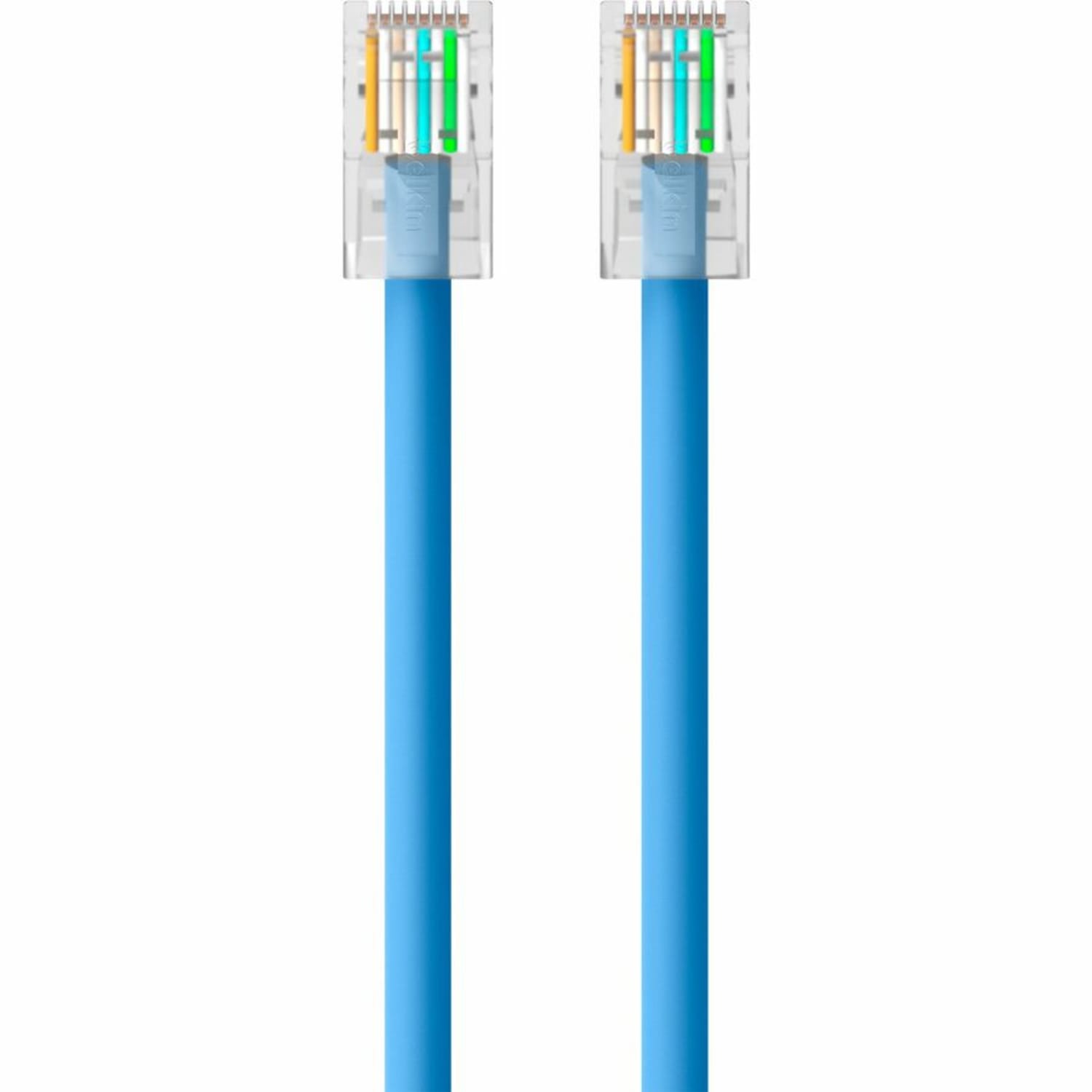 Belkin Cat. 5E UTP Patch Cable - RJ-45 Male - RJ-45 Male - 20ft - Blue - Image 3
