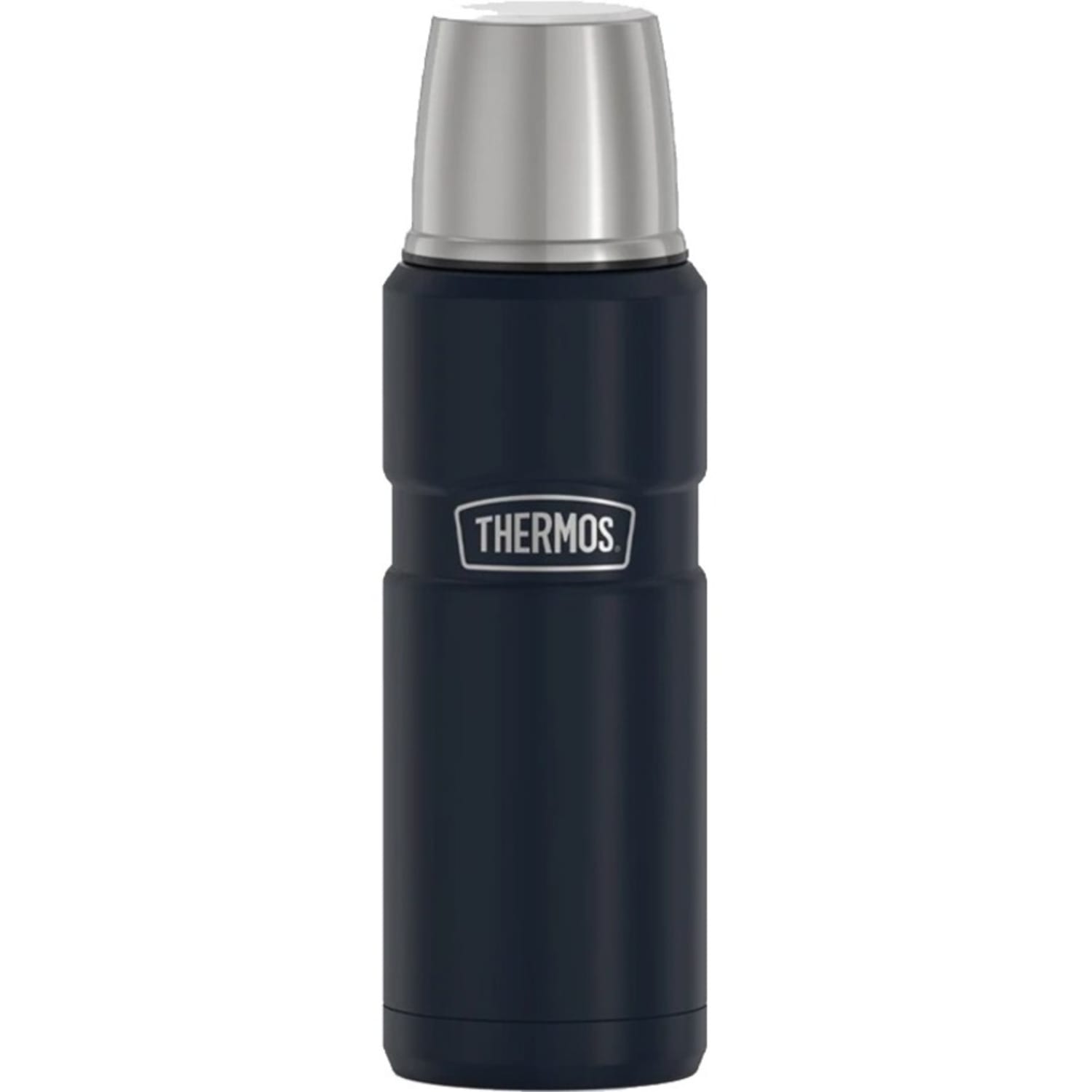 Thermos Stainless King Beverage Bottle 16oz - Vacuum - Midnight Blue, Blue - Image 3