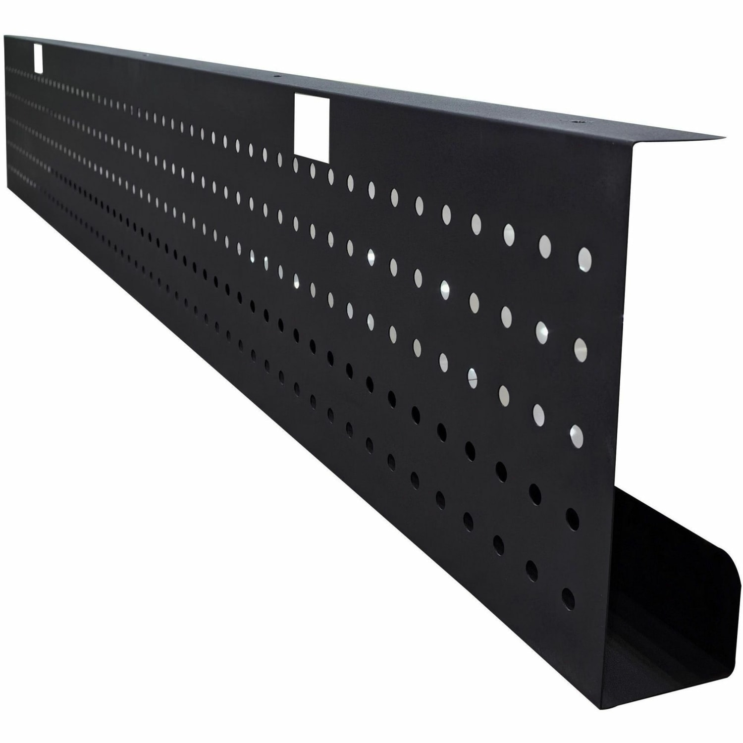 Lorell Invent Training Table Components - 54in Width x 3in Depth x 10in Height x 39.37 mil Thickness - Durable - Steel - Black - 1 Each - Image 5