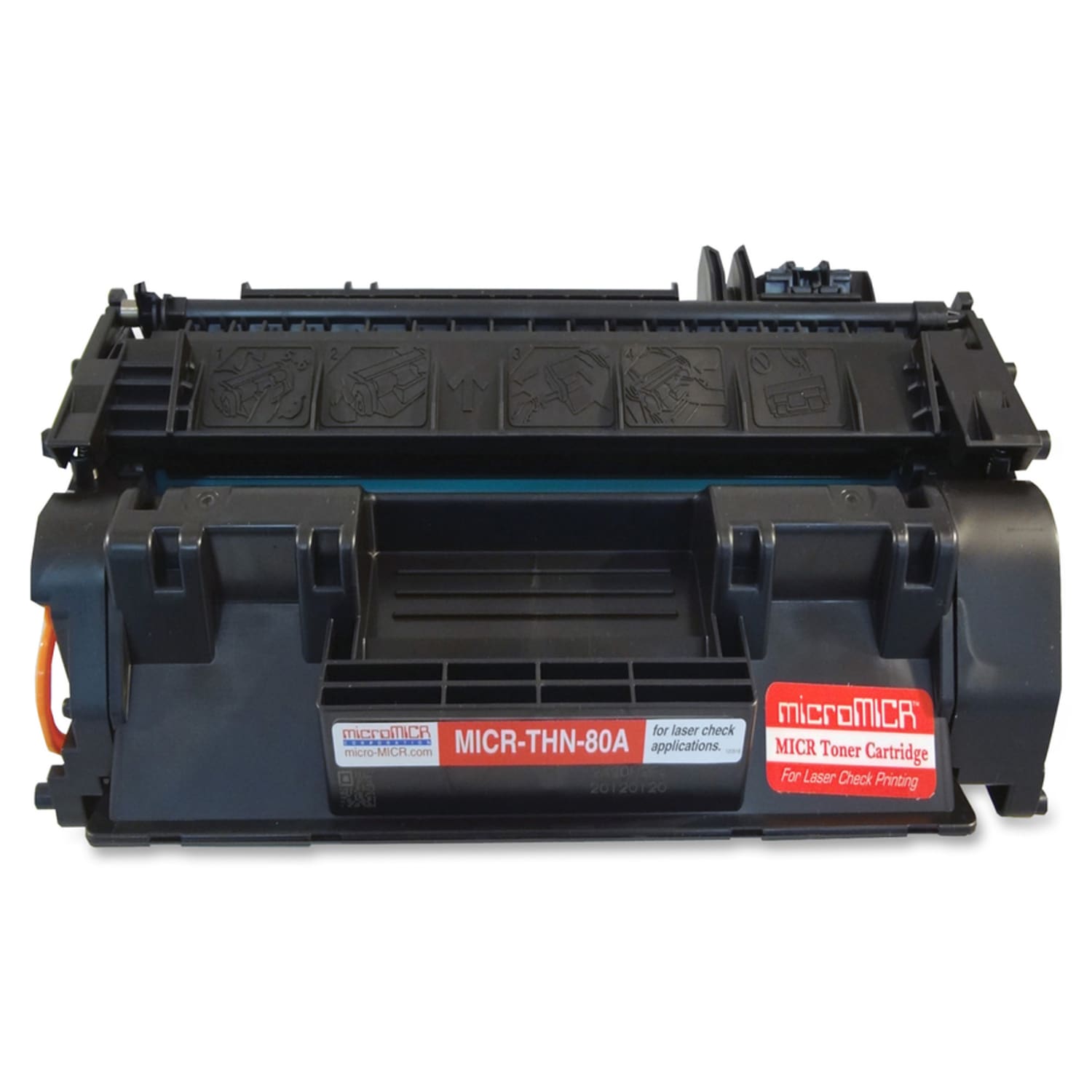 MicroMICR Remanufactured Black MICR Toner Cartridge Replacement For HP CF280A, MICRTHN80A - Image 5