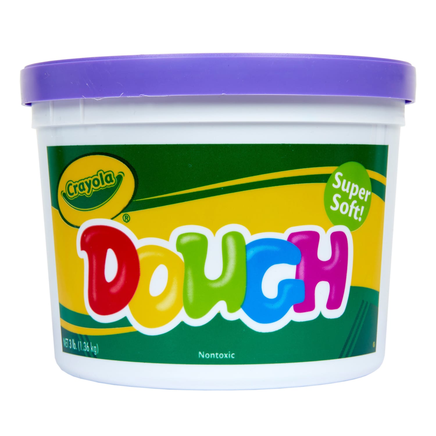 Crayola Super Soft Modeling Dough, Purple, 3 lbs. Bucket, Pack Of 2 - Image 3