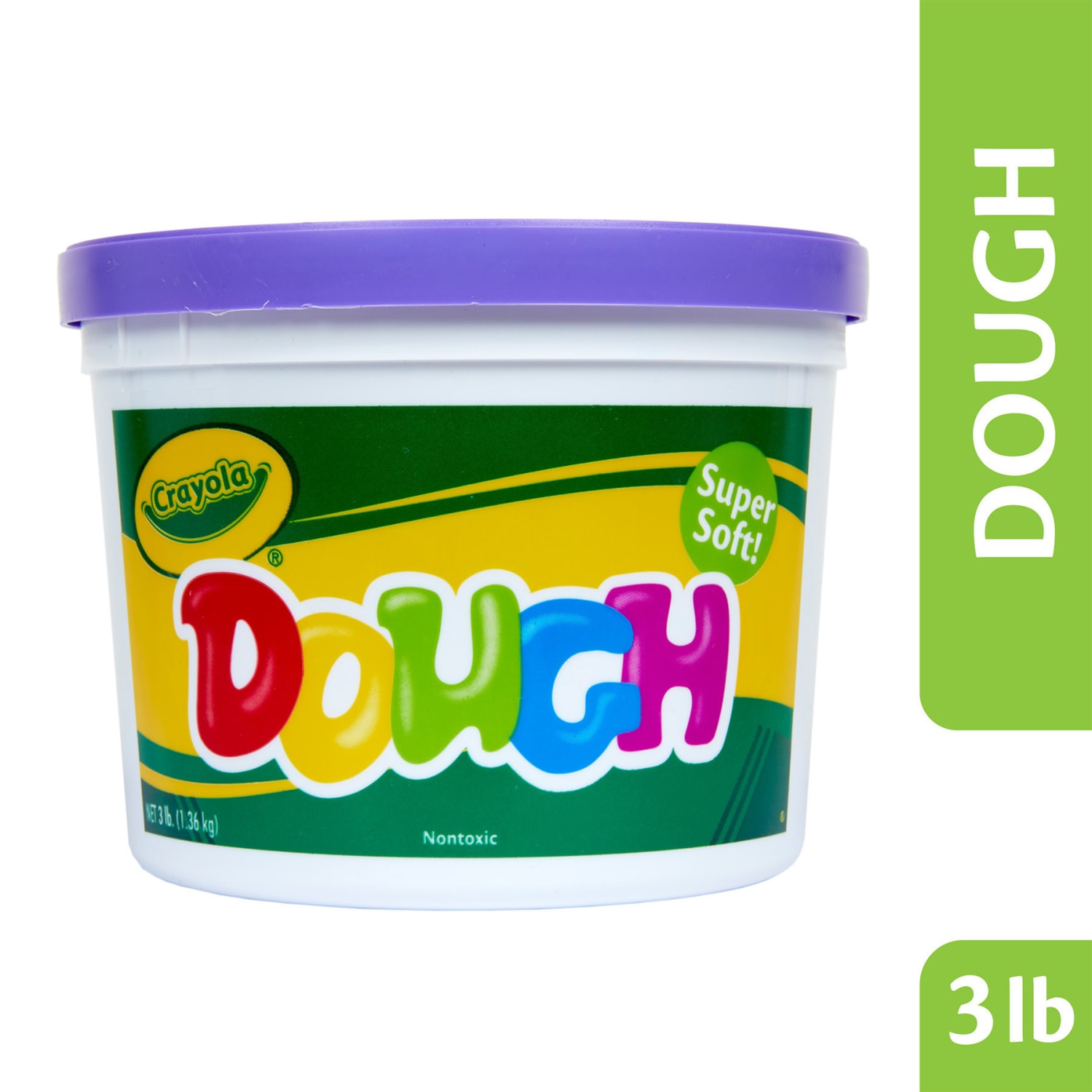 Crayola Super Soft Modeling Dough, Purple, 3 lbs. Bucket, Pack Of 2 - Image 4