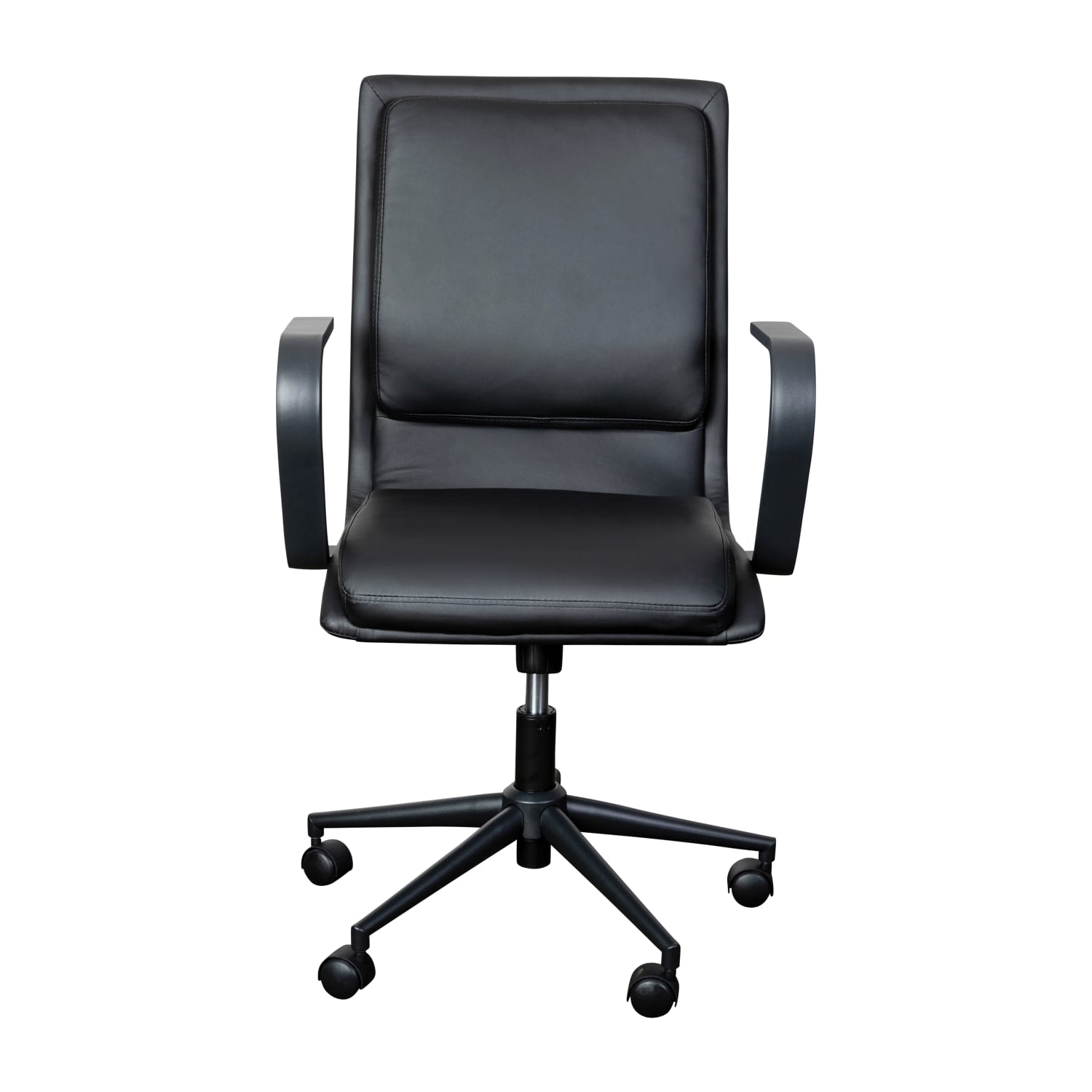 Flash Furniture James Faux Leather MidBack Designer Executive Upholstered Office Chair Black PopularChairscom Flash Furniture James Faux Leather Mid Back Designer Executive Upholstered Office Chair Black PopularChairscom