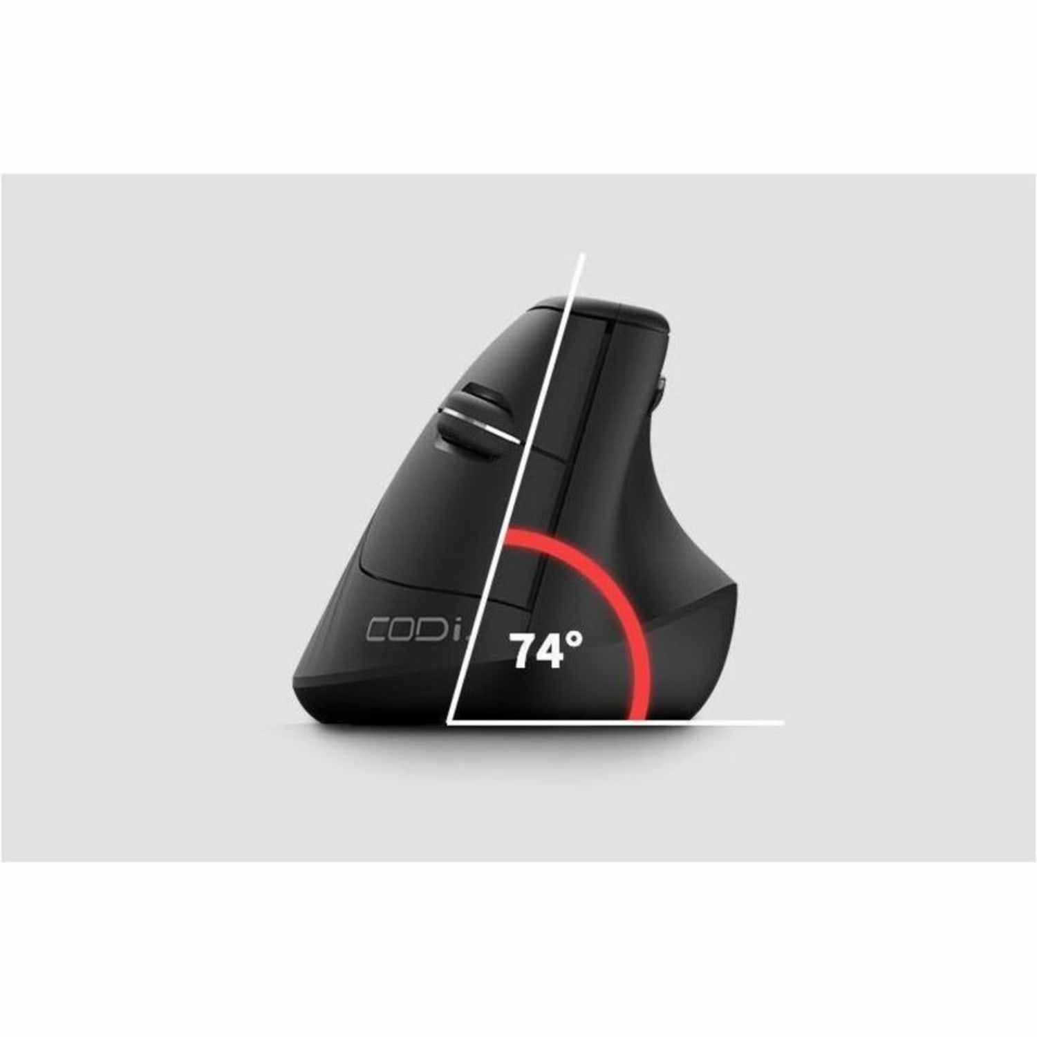CODi 6D Wireless Ergonomic Mouse - Optical - Scroll Wheel - Includes (1) AA battery - Image 4