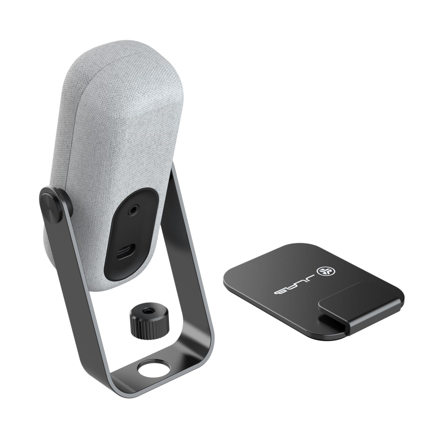JLab Audio GO TALK USB Microphone, 5in, White - Image 5