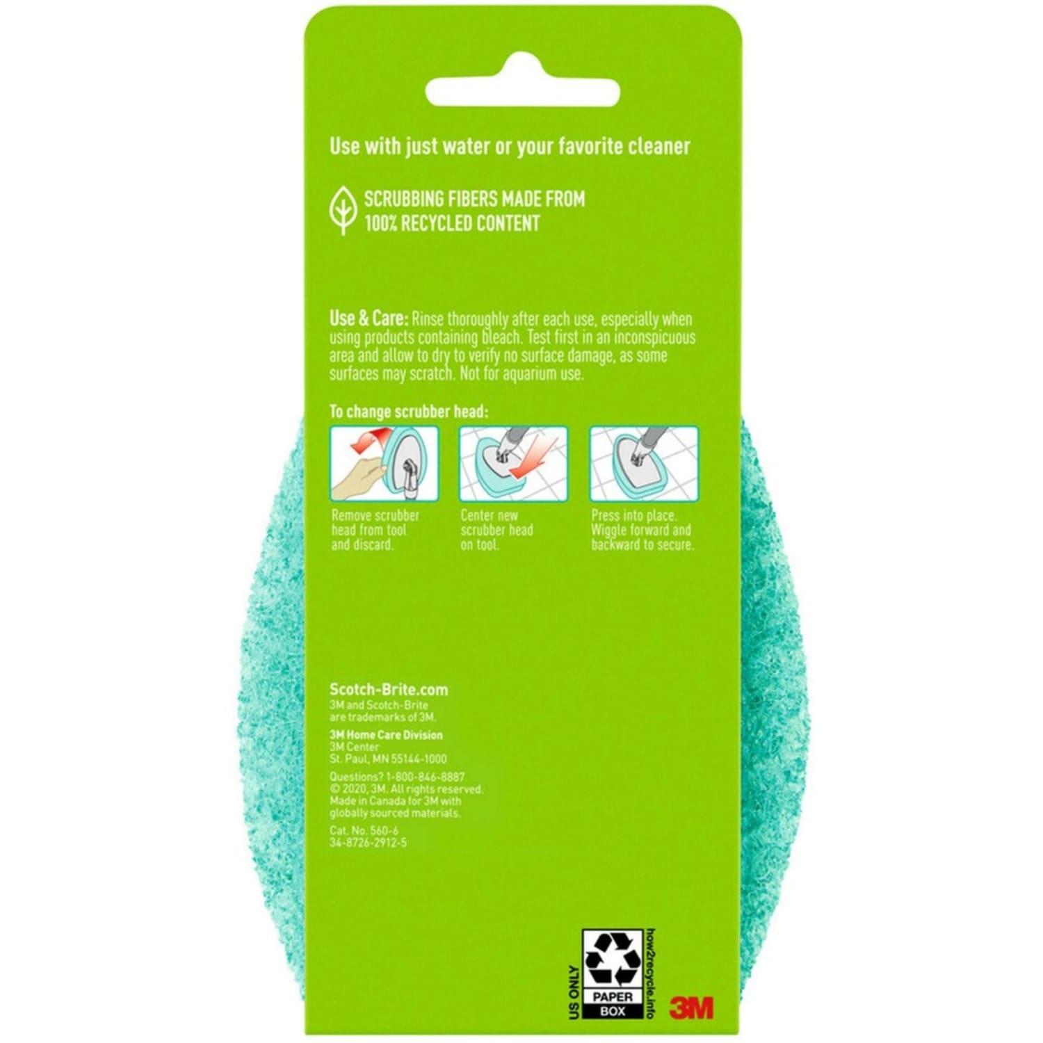 Scotch-Brite Bath Scrubber Refills - 6 / Carton - Image 5