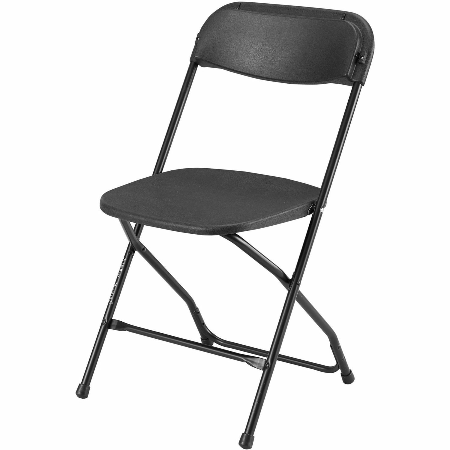 Lorell Folding Chair With X Style Base Black PopularChairscom Lorell Folding Chair With X Style Base Black PopularChairscom