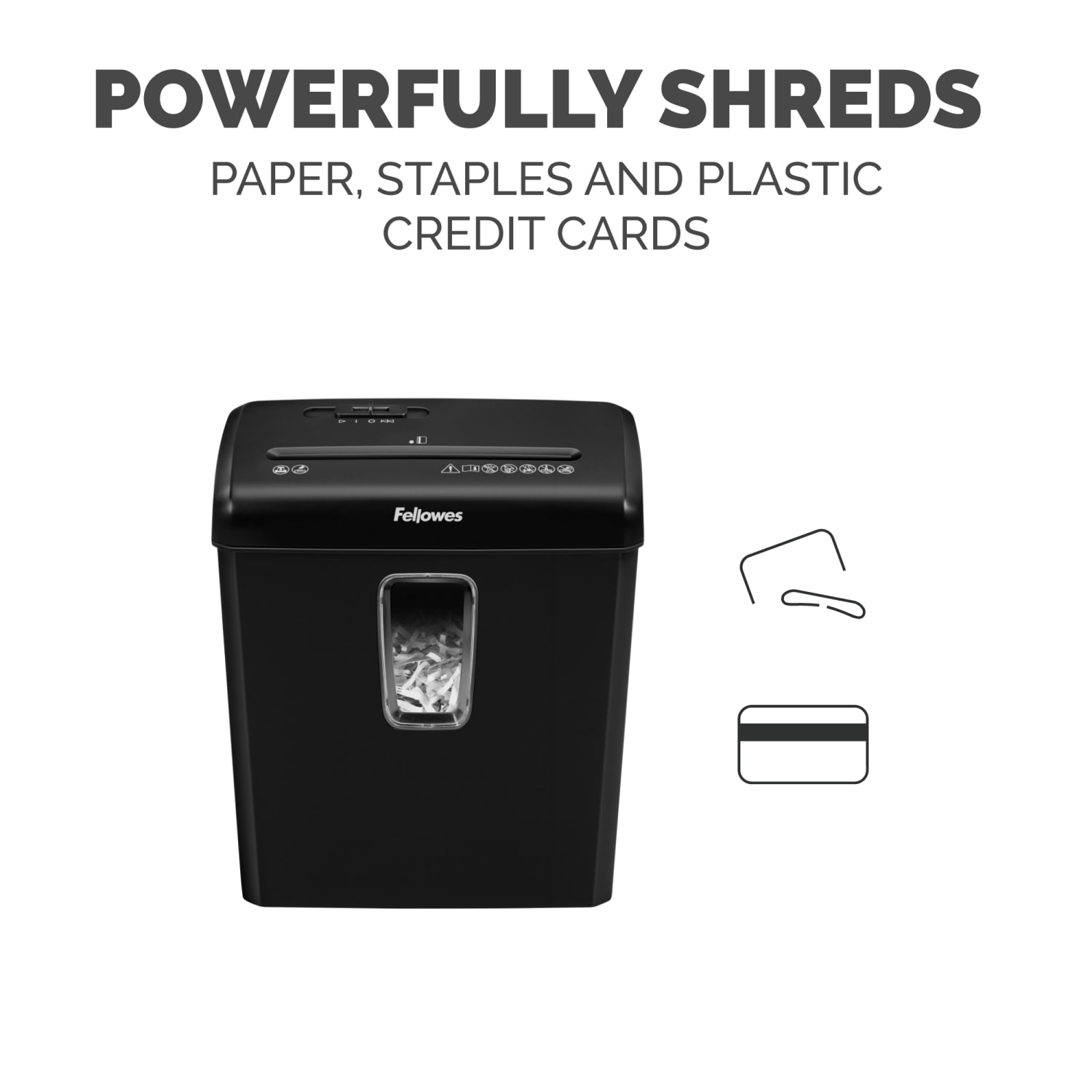 Fellowes Powershred 6-Sheet Cross-Cut Shredder, P-30C - Image 4