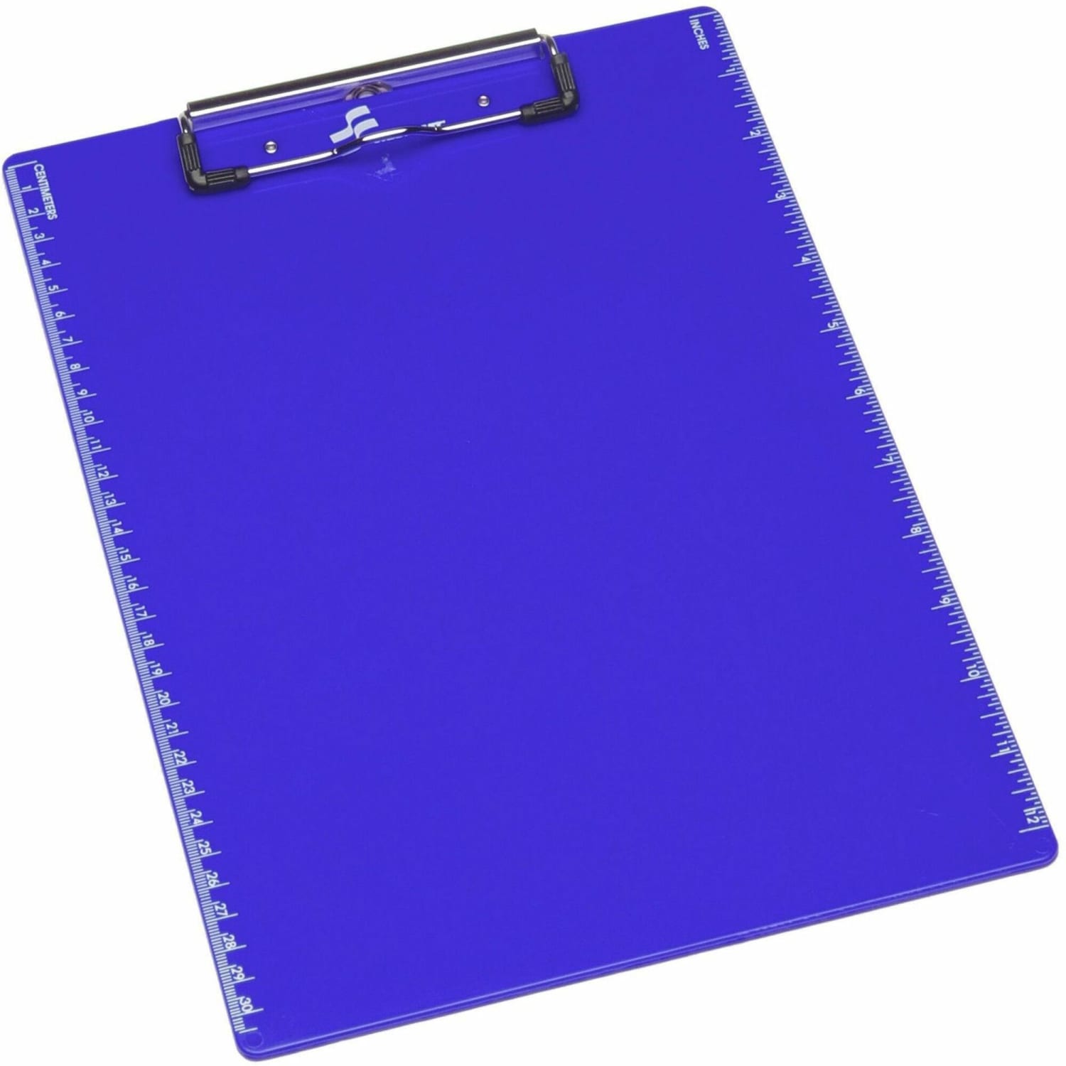 SKILCRAFT Plastic Clipboard, 9in x 12in, Spring Clip, Blue (AbilityOne 7520-01-439-3391) - Image 3
