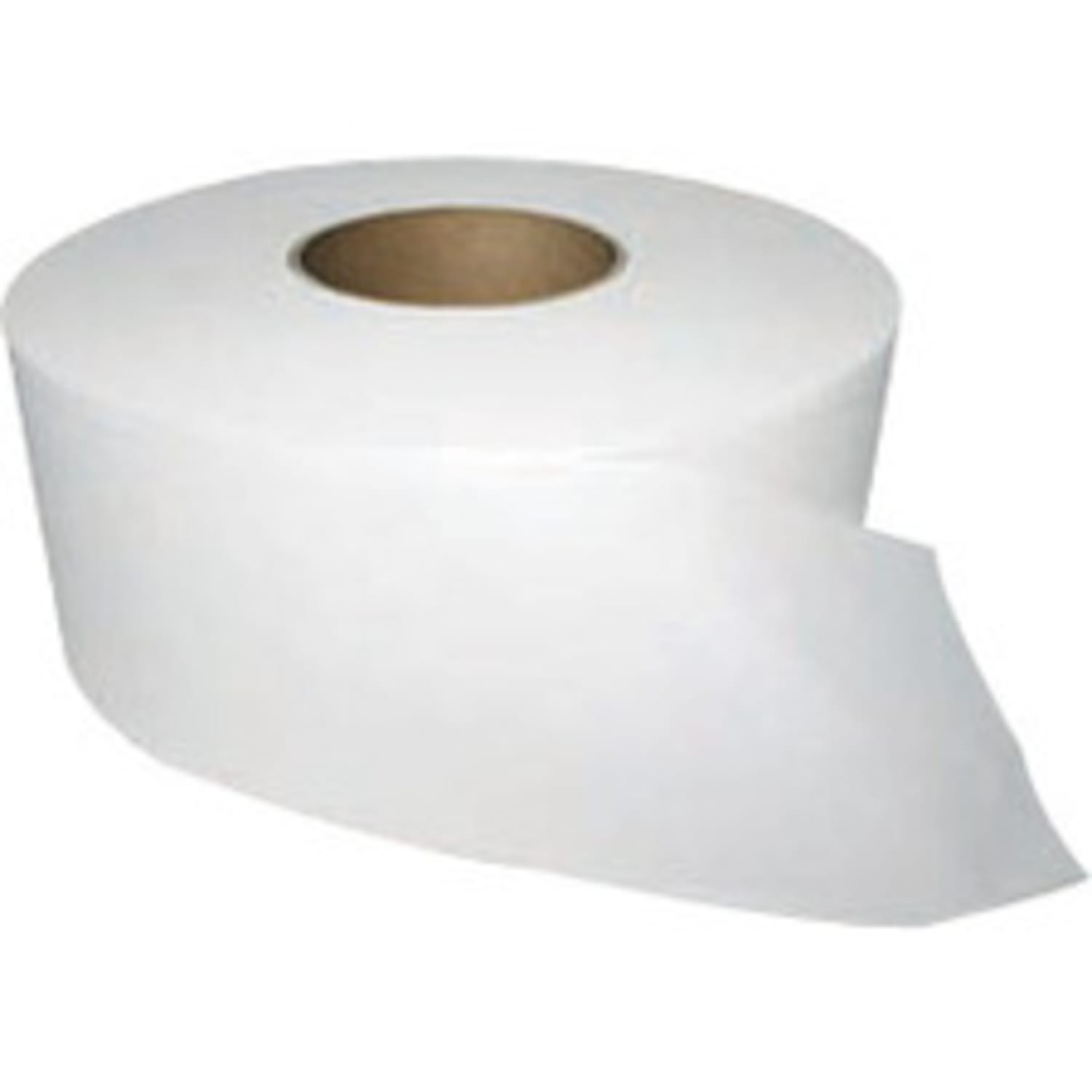 Jumbo Roll Bath Tissue, Septic Safe, 2 Ply, White, 3.4in x 1000 ft, 12 Rolls/CT
