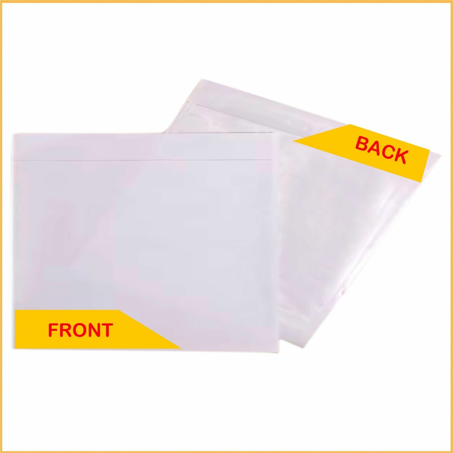 Sparco Plain Back 7in Envelopes - Packing List - 7in Width x 5 1/2in Length - 70 g/m2 - Self-adhesive Seal - Paper, Low Density Polyethylene (LDPE) - 1000 / Box - White - Image 3