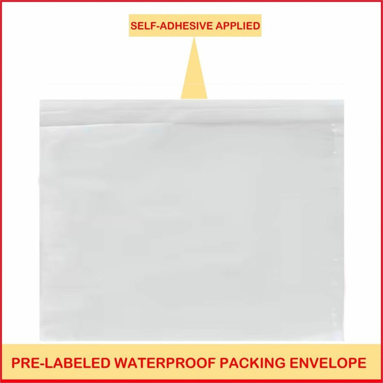 Sparco Plain Back 7in Envelopes - Packing List - 7in Width x 5 1/2in Length - 70 g/m2 - Self-adhesive Seal - Paper, Low Density Polyethylene (LDPE) - 1000 / Box - White - Image 4