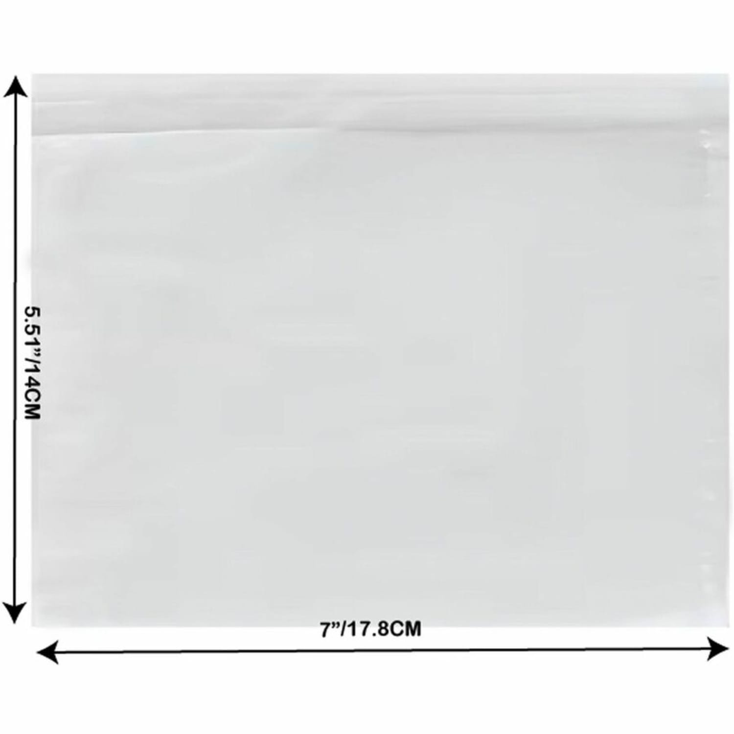 Sparco Plain Back 7in Envelopes - Packing List - 7in Width x 5 1/2in Length - 70 g/m2 - Self-adhesive Seal - Paper, Low Density Polyethylene (LDPE) - 1000 / Box - White - Image 5